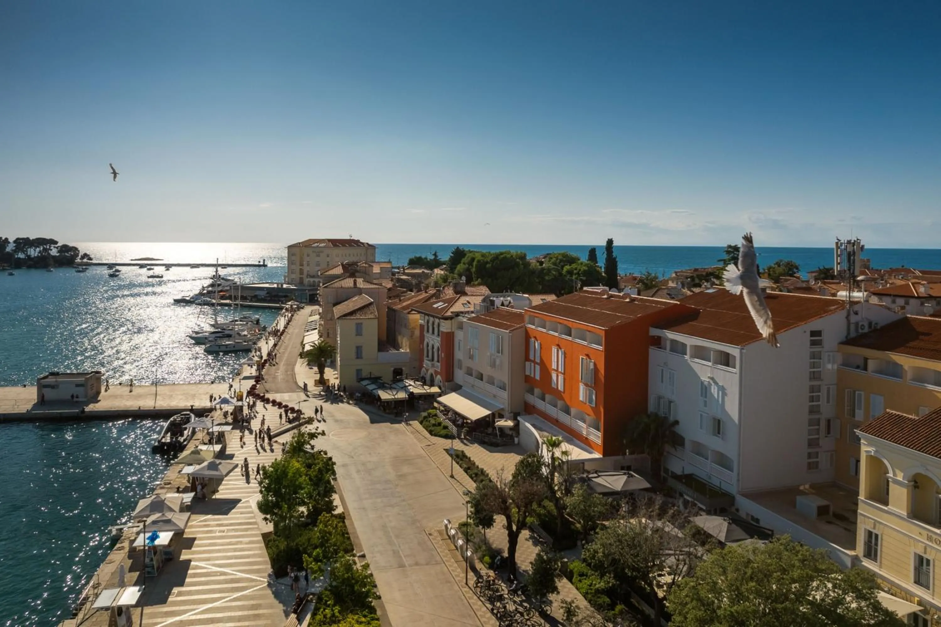 Bird's eye view in Valamar Riviera Hotel & Residence