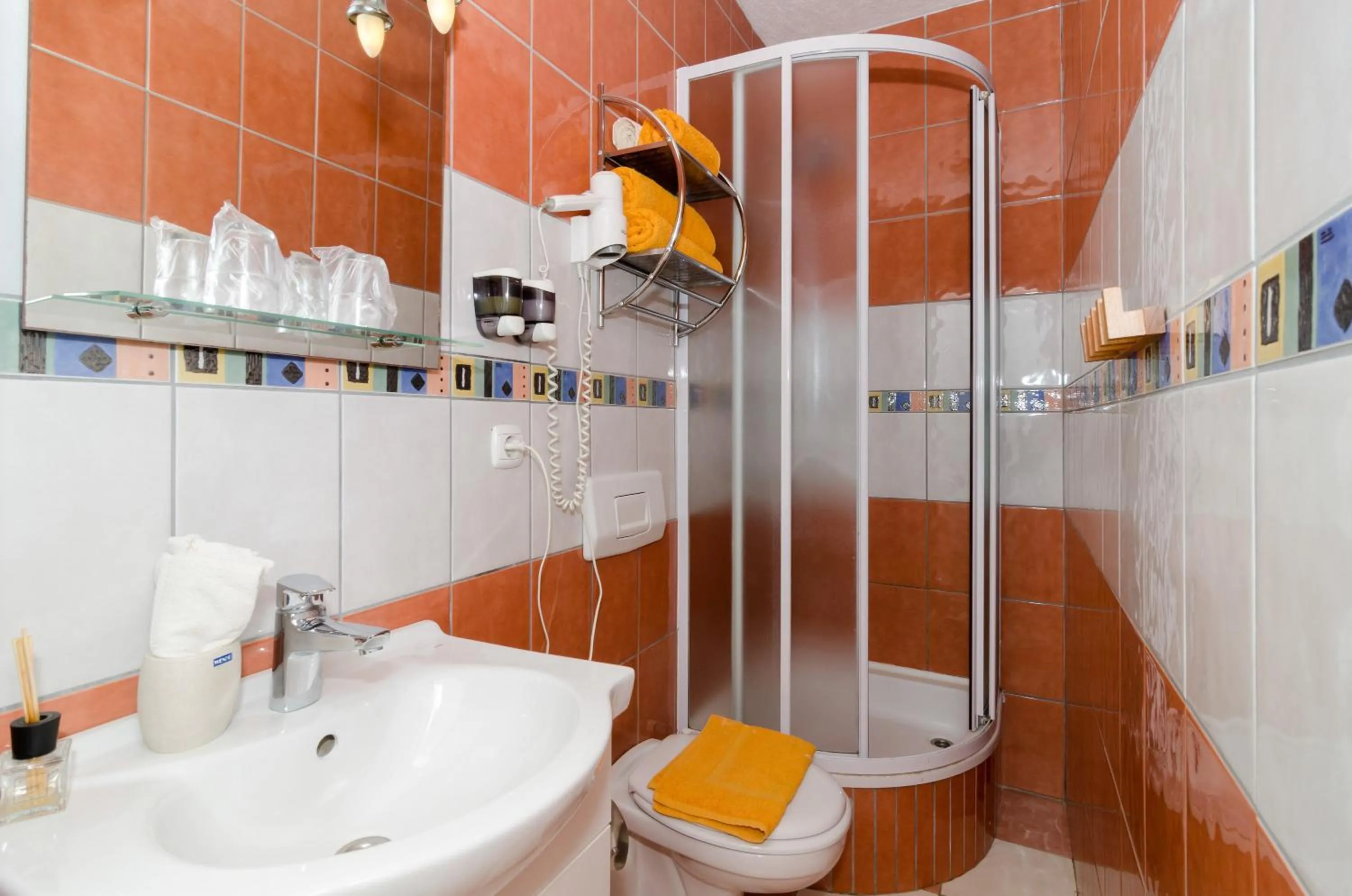 Shower in B&B Villa Dubrovnik Garden