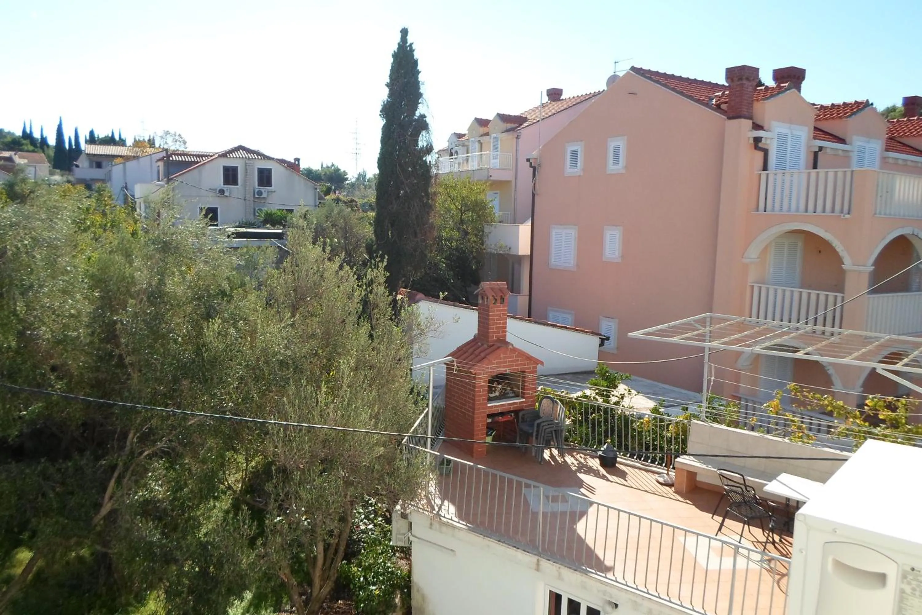 BBQ facilities in Pansion Lovac