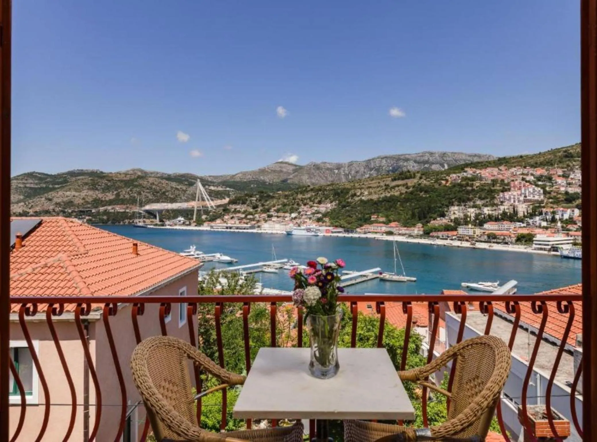 Balcony/Terrace in Villa Valjalo