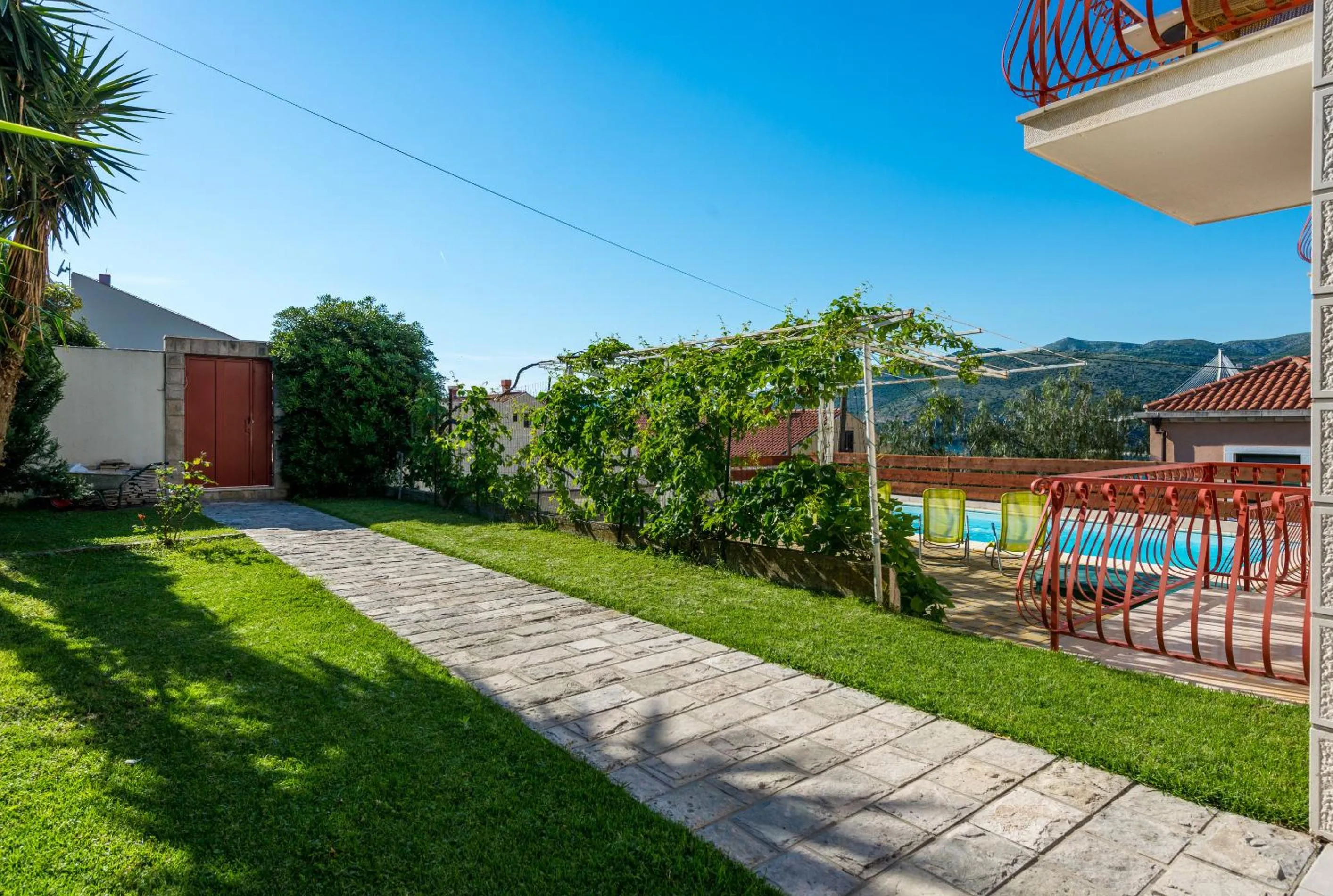 Garden in Villa Valjalo