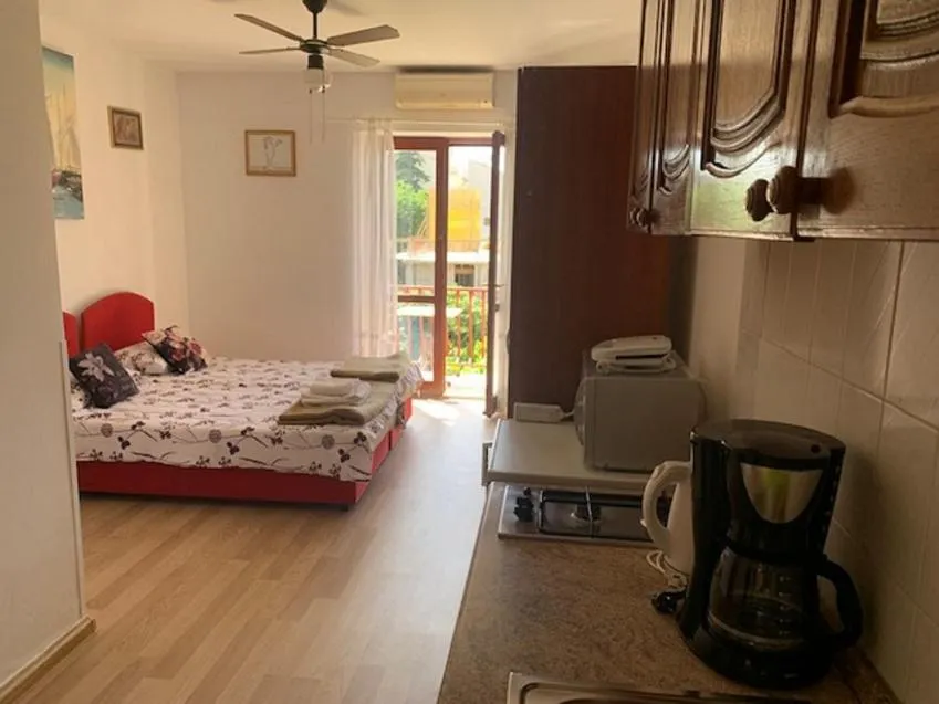 Bedroom, Bed in Villa Valjalo