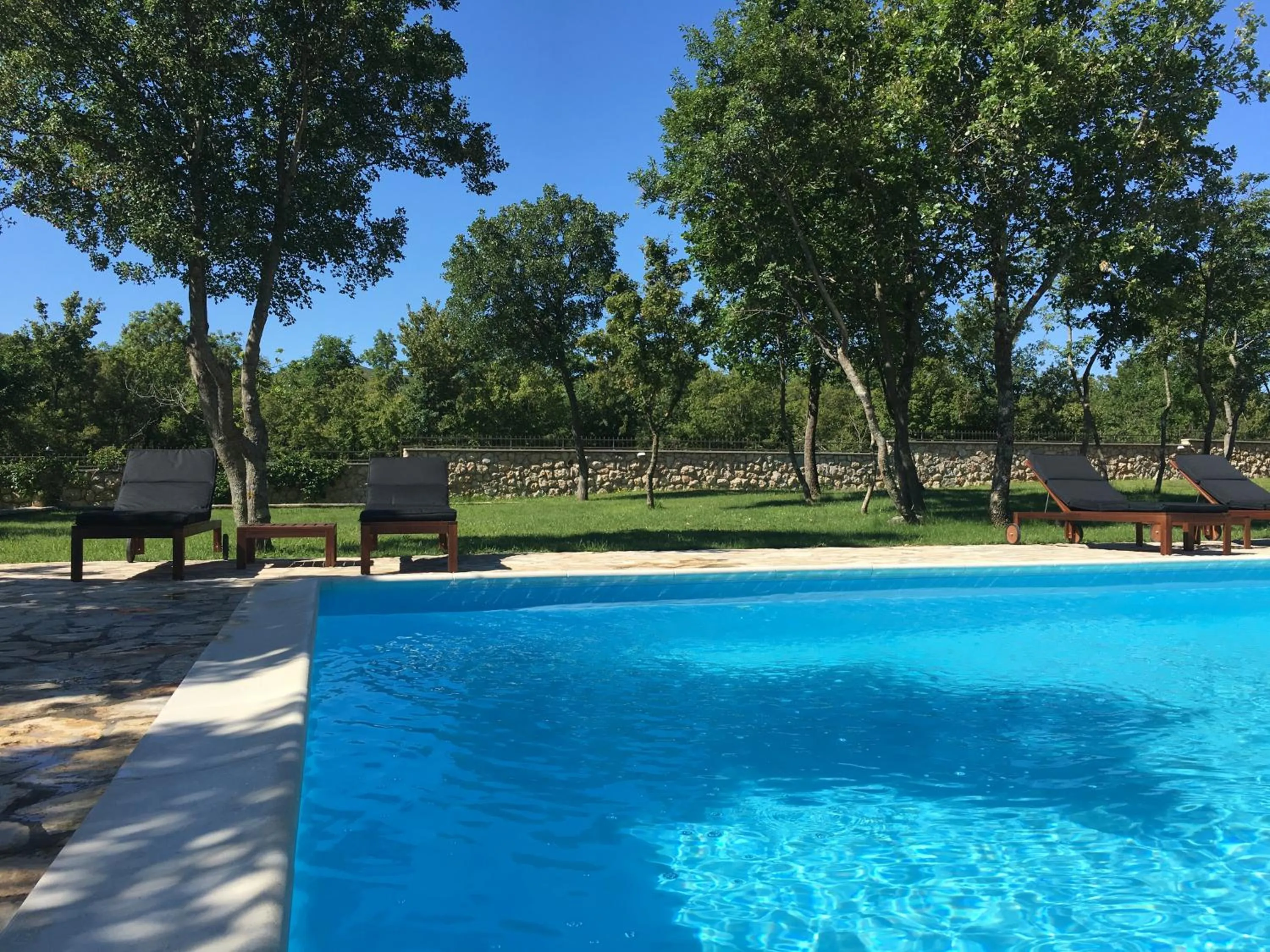 Natural landscape in Micanovi Dvori Mobile Home Village Zrmanja