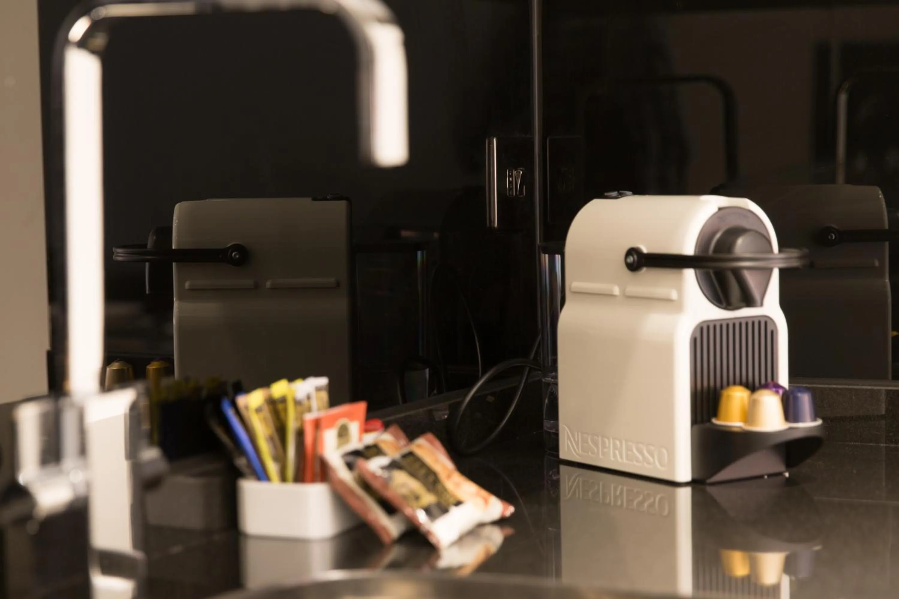 Coffee/tea facilities in Mansio Suites The Headrow