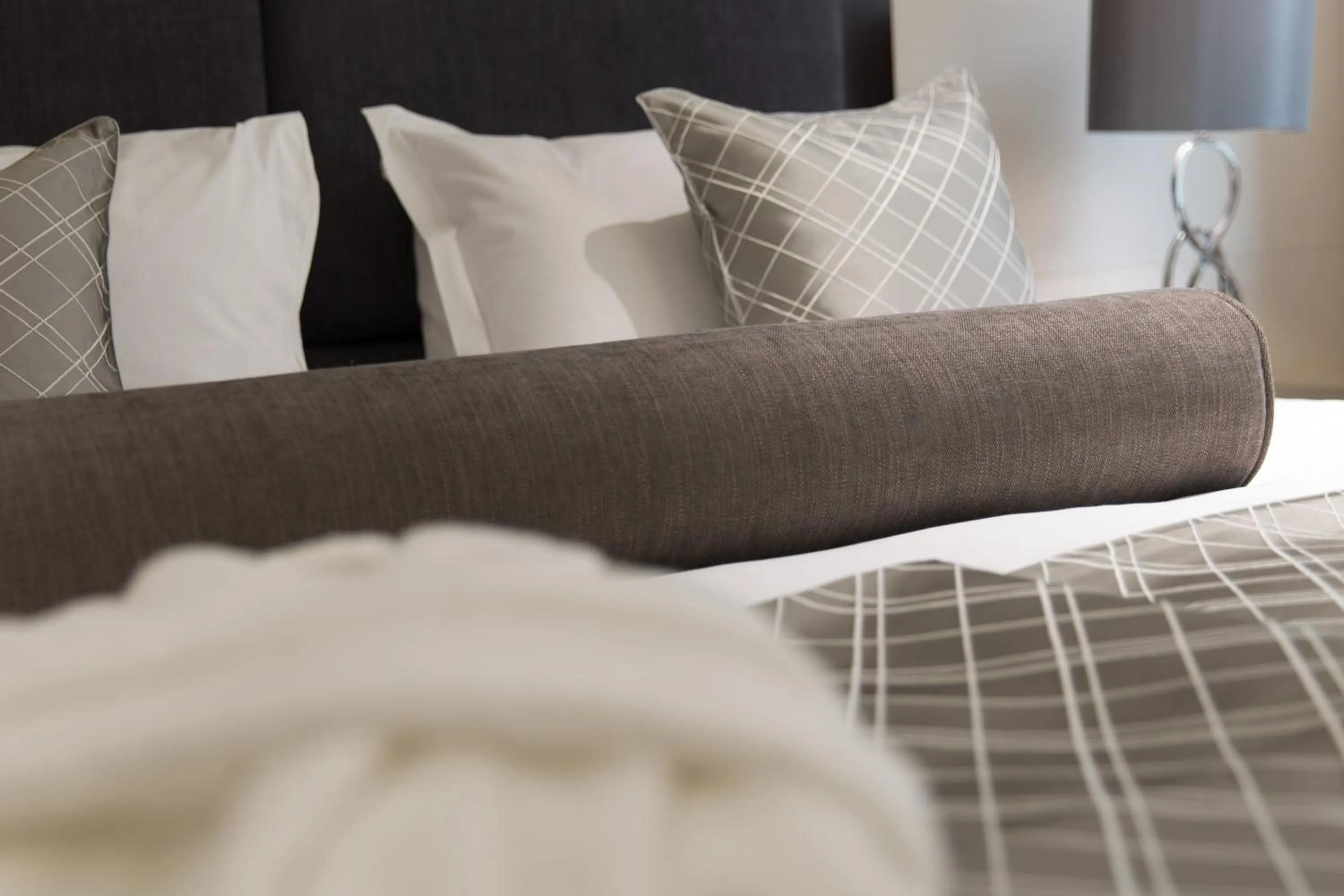 Decorative detail, Bed in Mansio Suites The Headrow