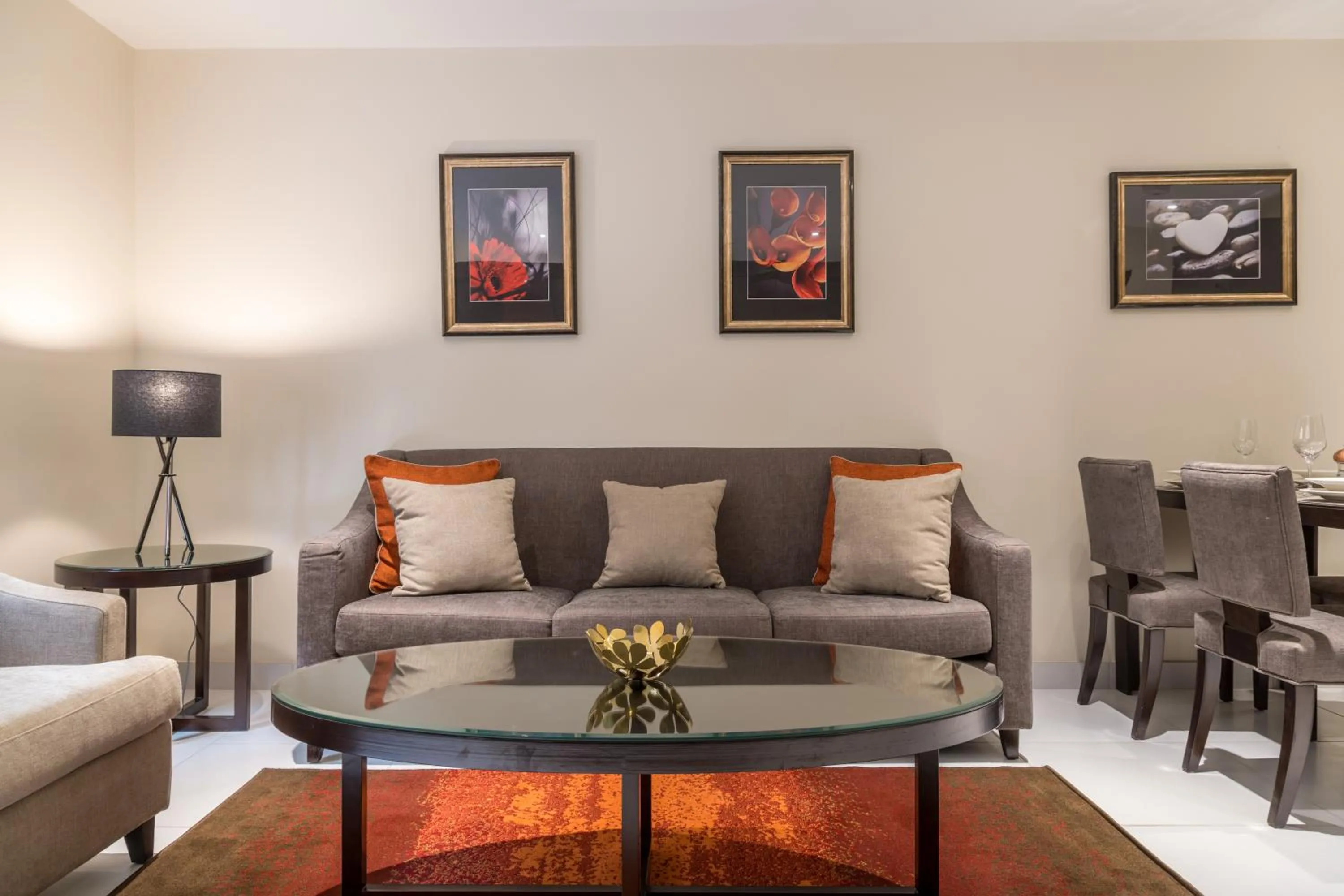 Living room in Mansio Suites The Headrow