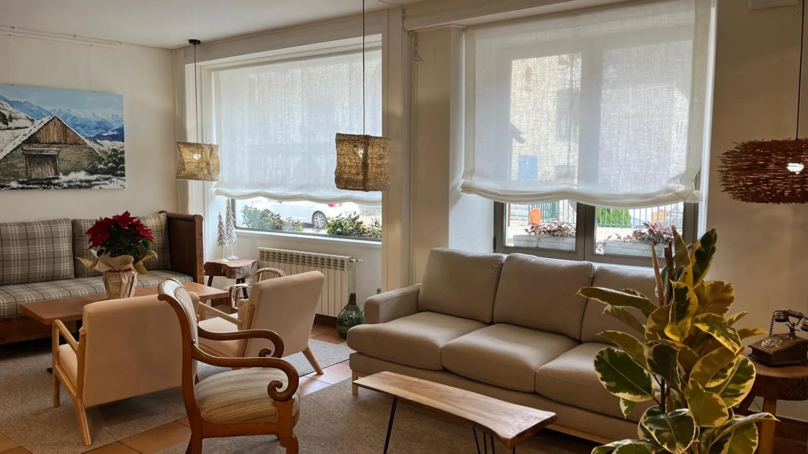 Lobby or reception in Hotel Juan Canejan