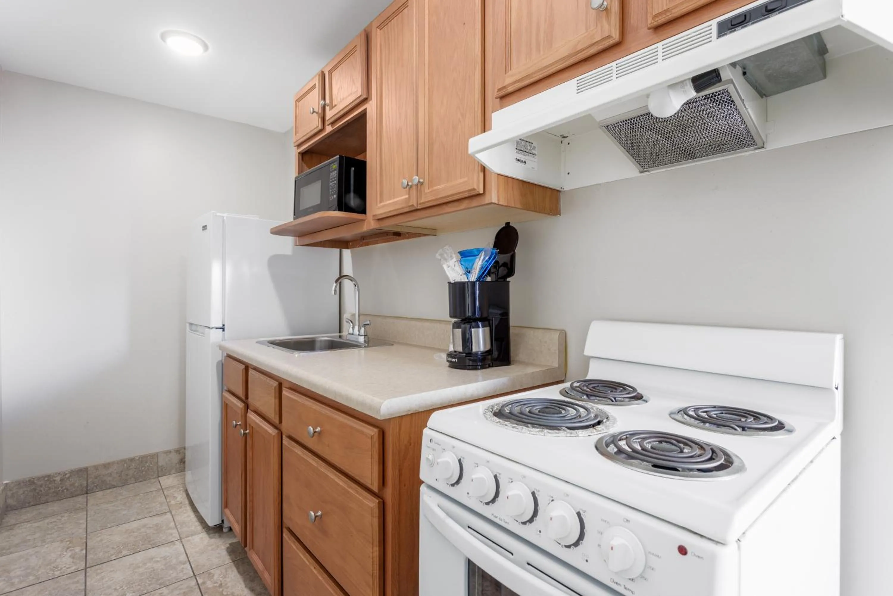 Kitchen or kitchenette in Bikini Beach Resort