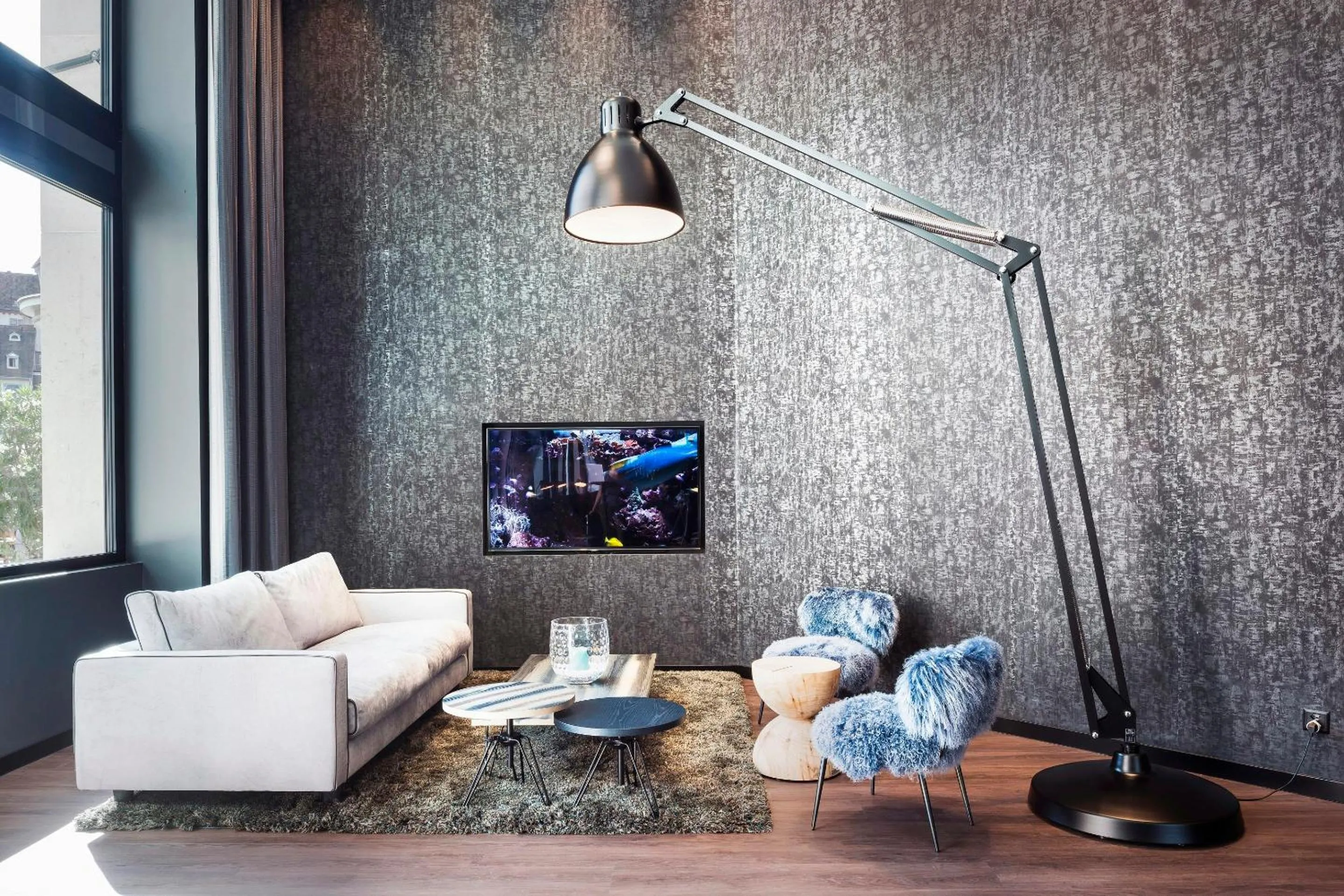 Lounge or bar in Motel One Basel