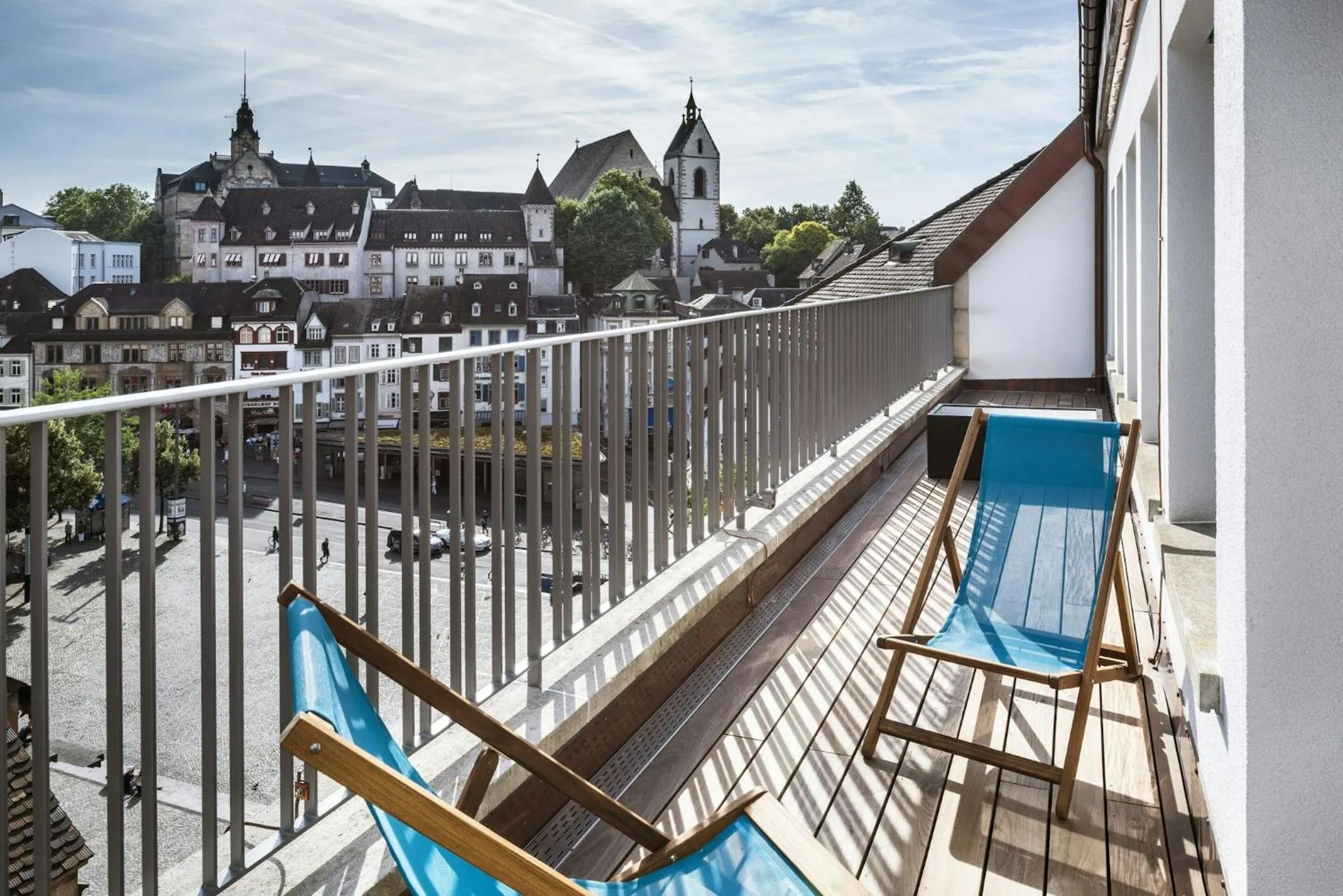 Balcony/Terrace in Motel One Basel