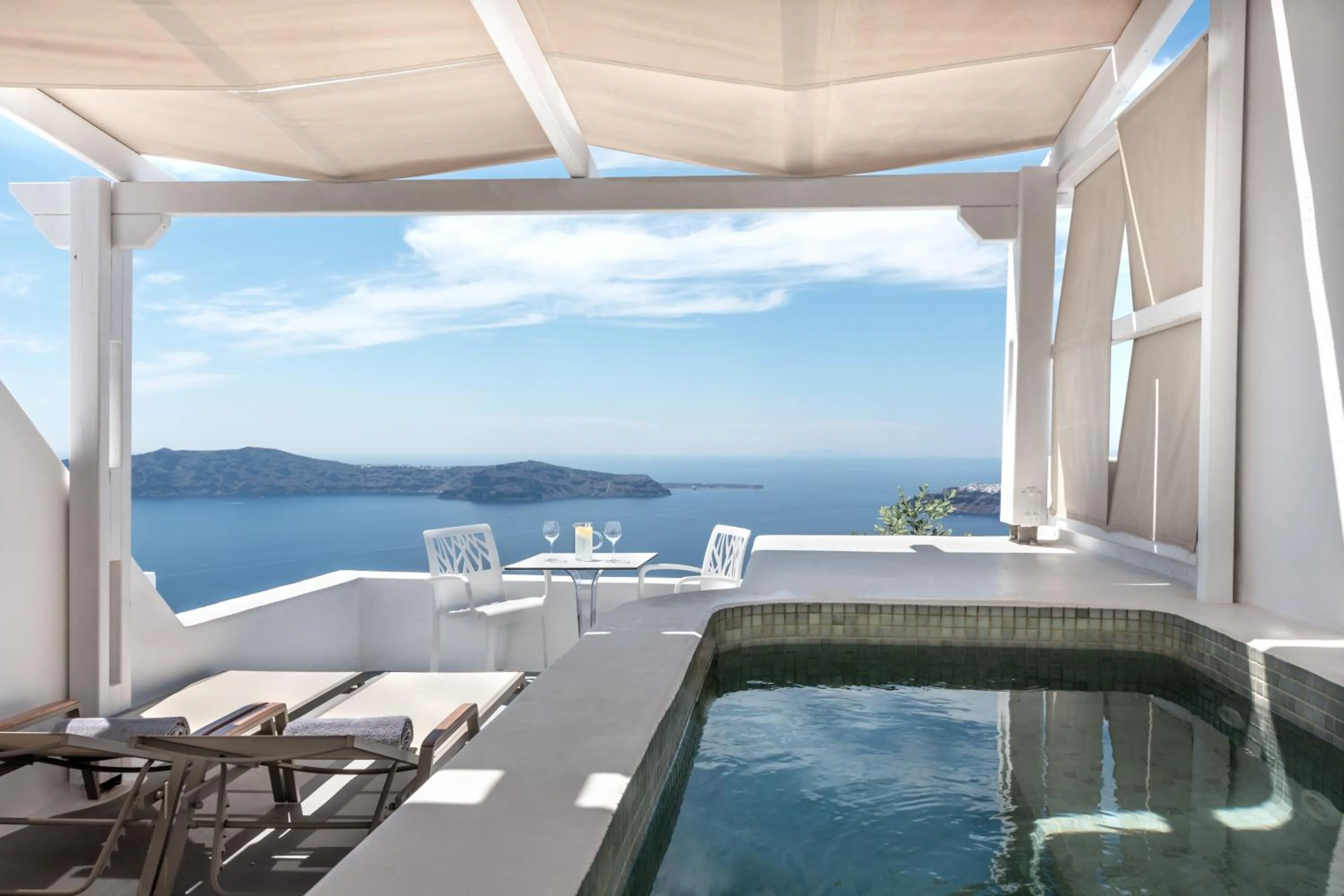 Hot Tub in Kasimatis by La Perla - Adults Only