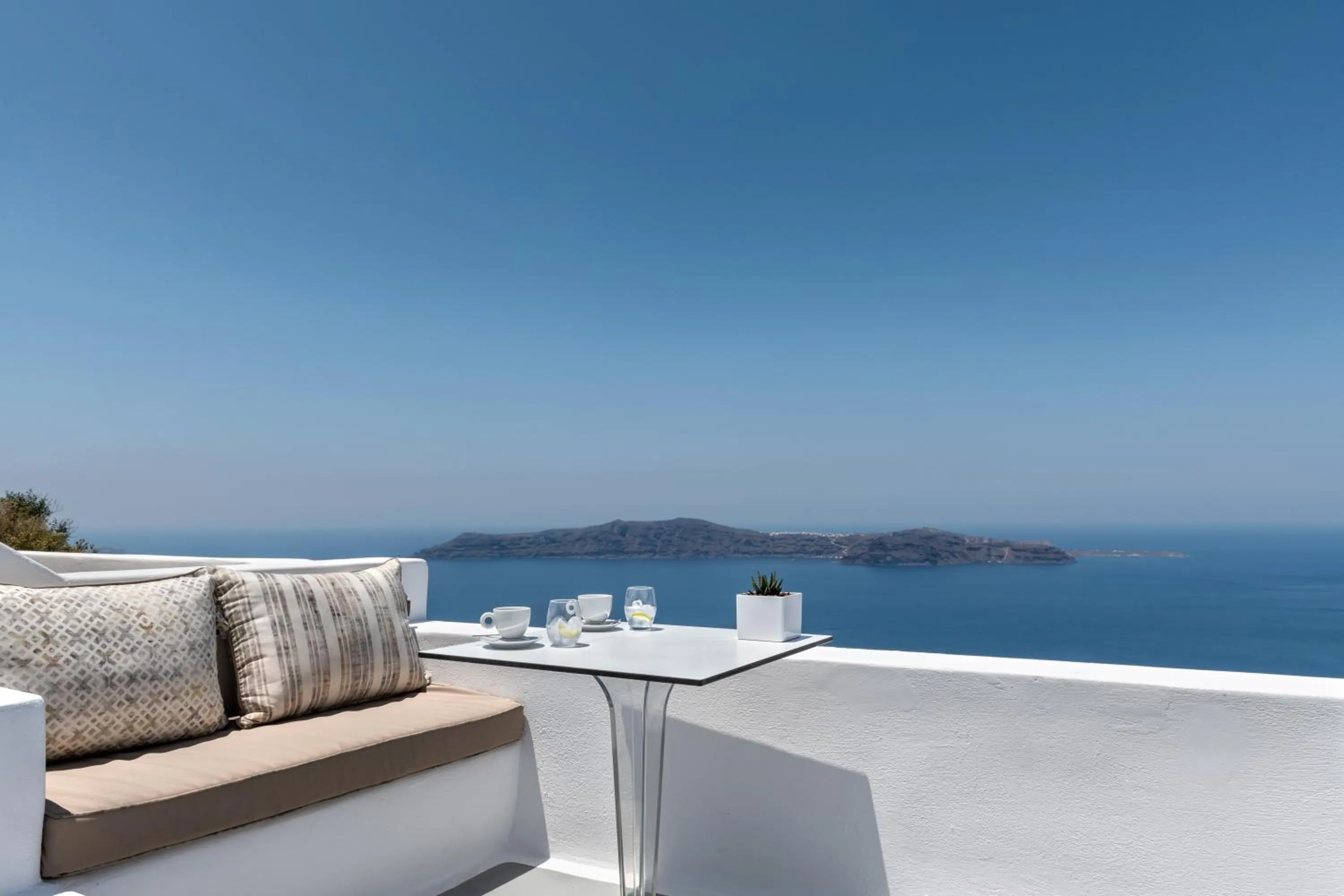 Balcony/Terrace in Kasimatis by La Perla - Adults Only