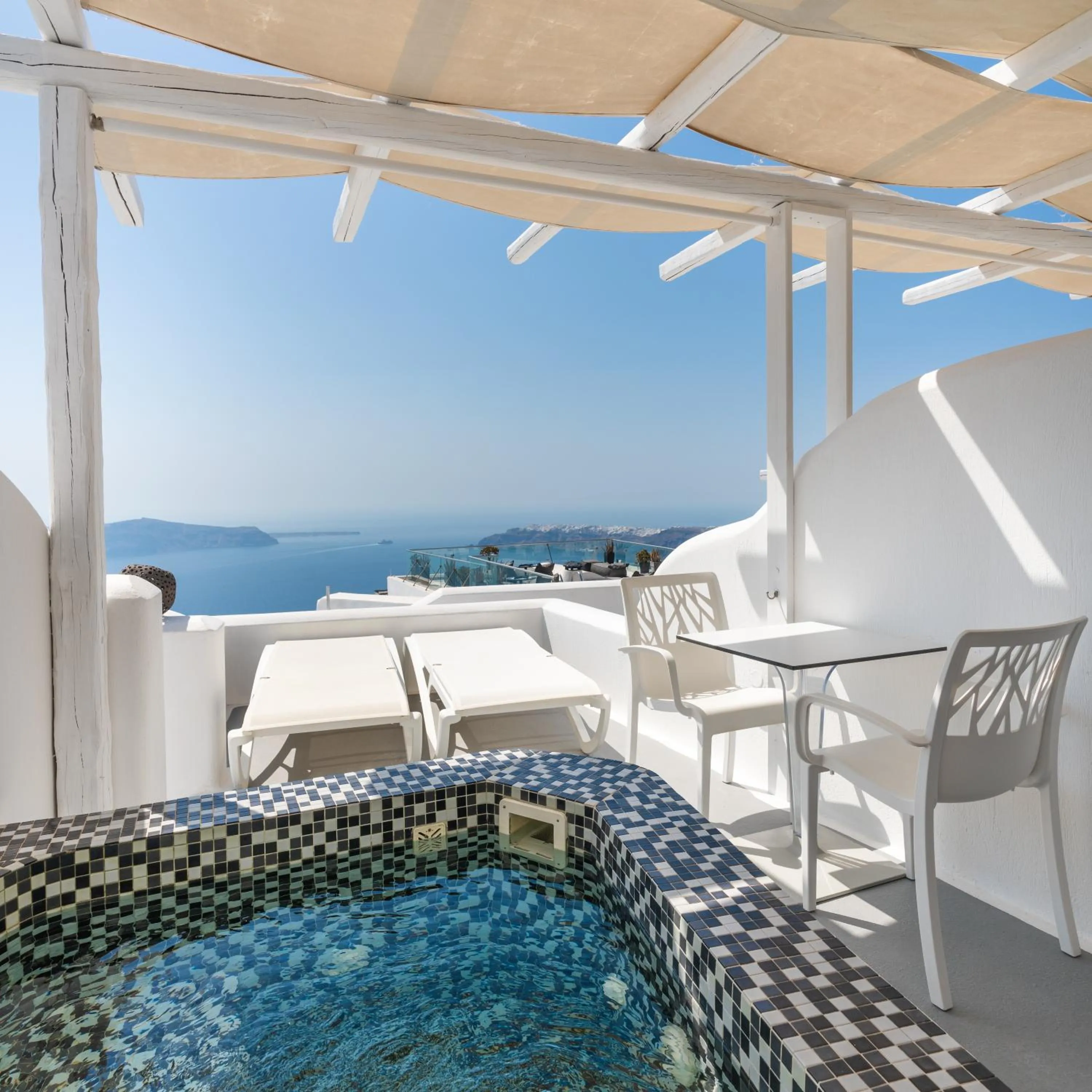 Patio in Kasimatis by La Perla - Adults Only