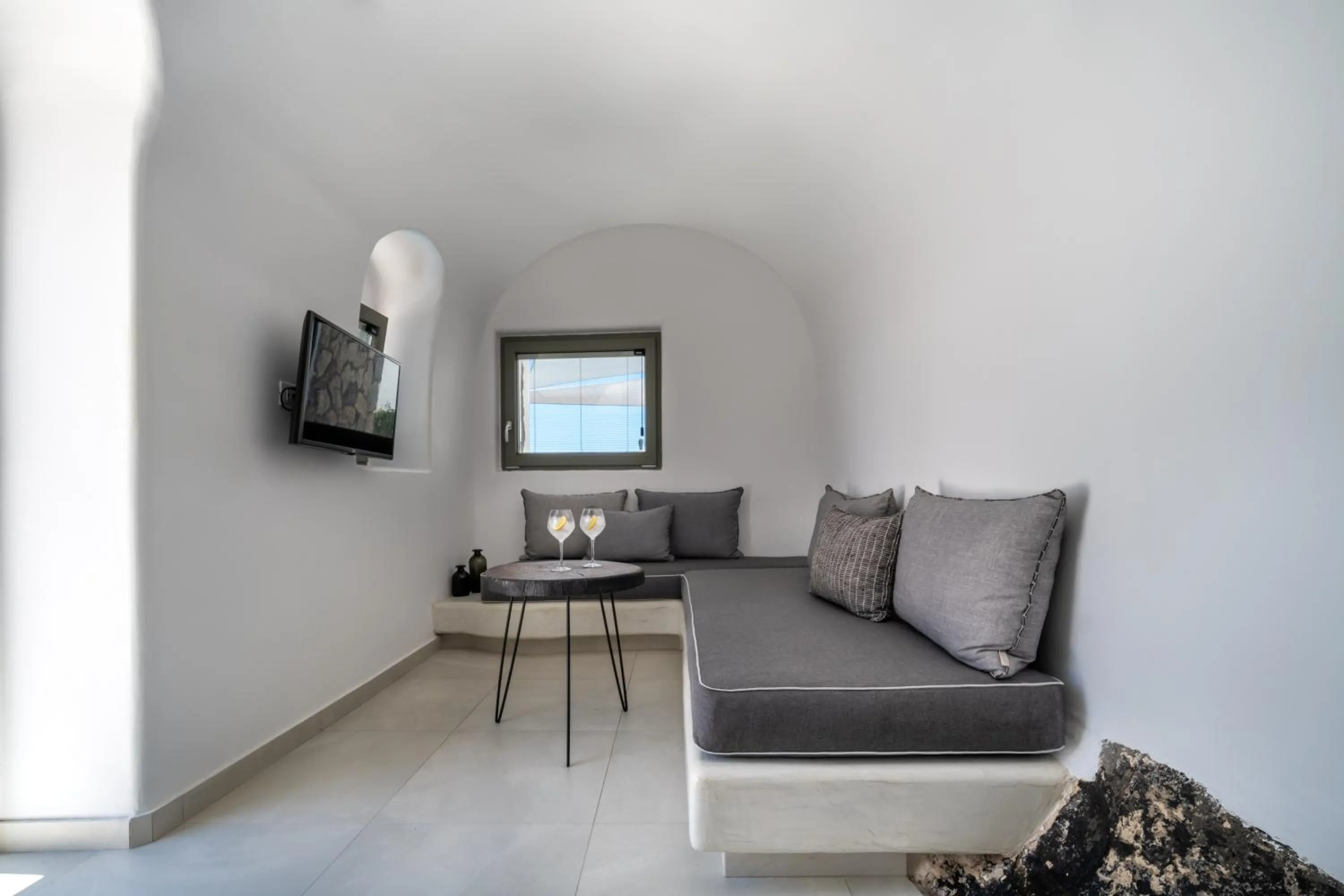 Seating area in Kasimatis by La Perla - Adults Only