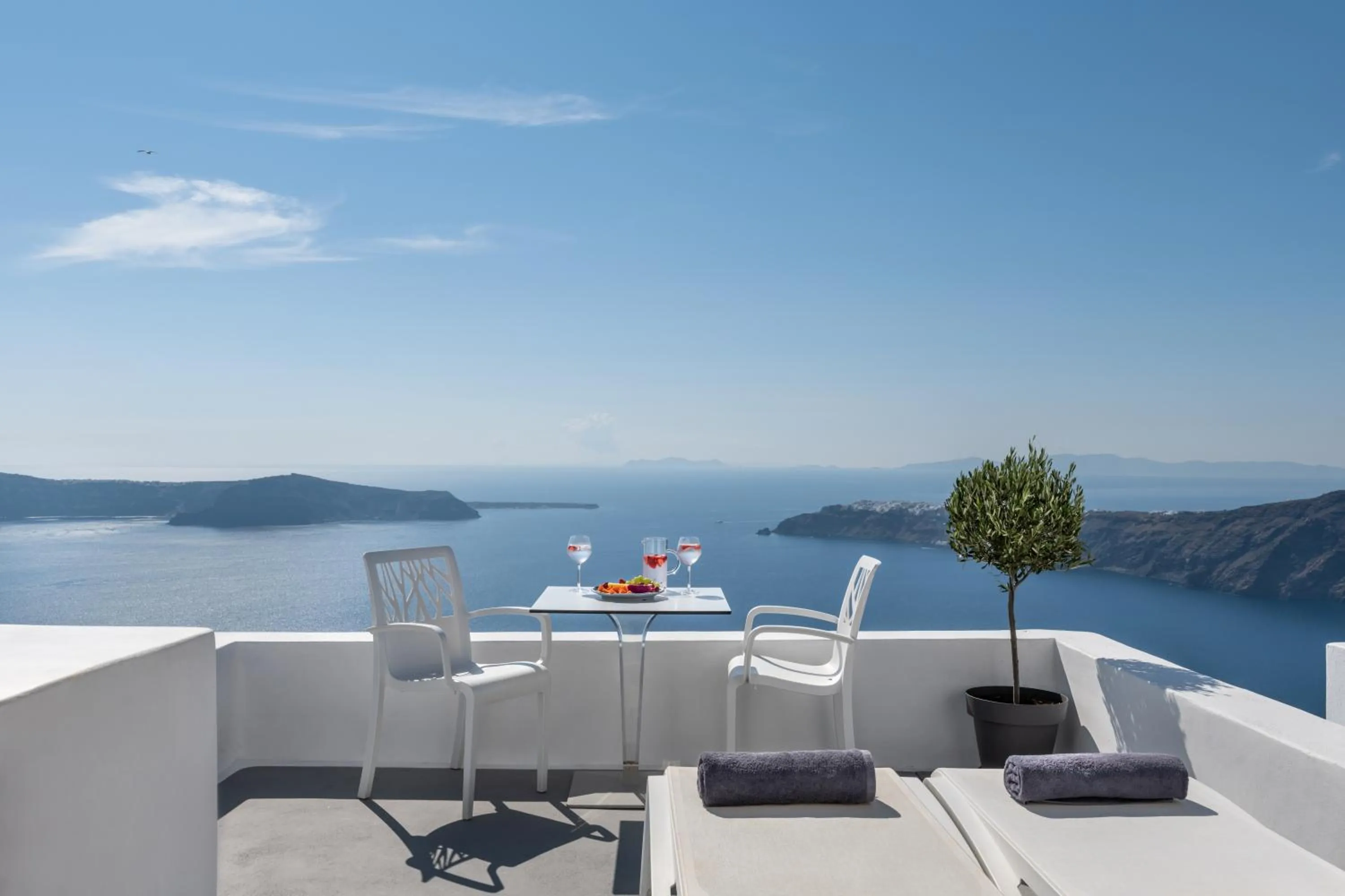 Balcony/Terrace in Kasimatis by La Perla - Adults Only