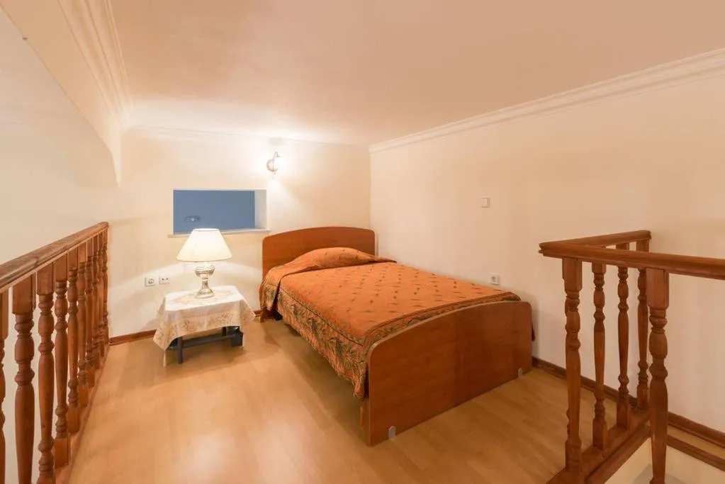 Property building, Bed in Theologos Traditional House