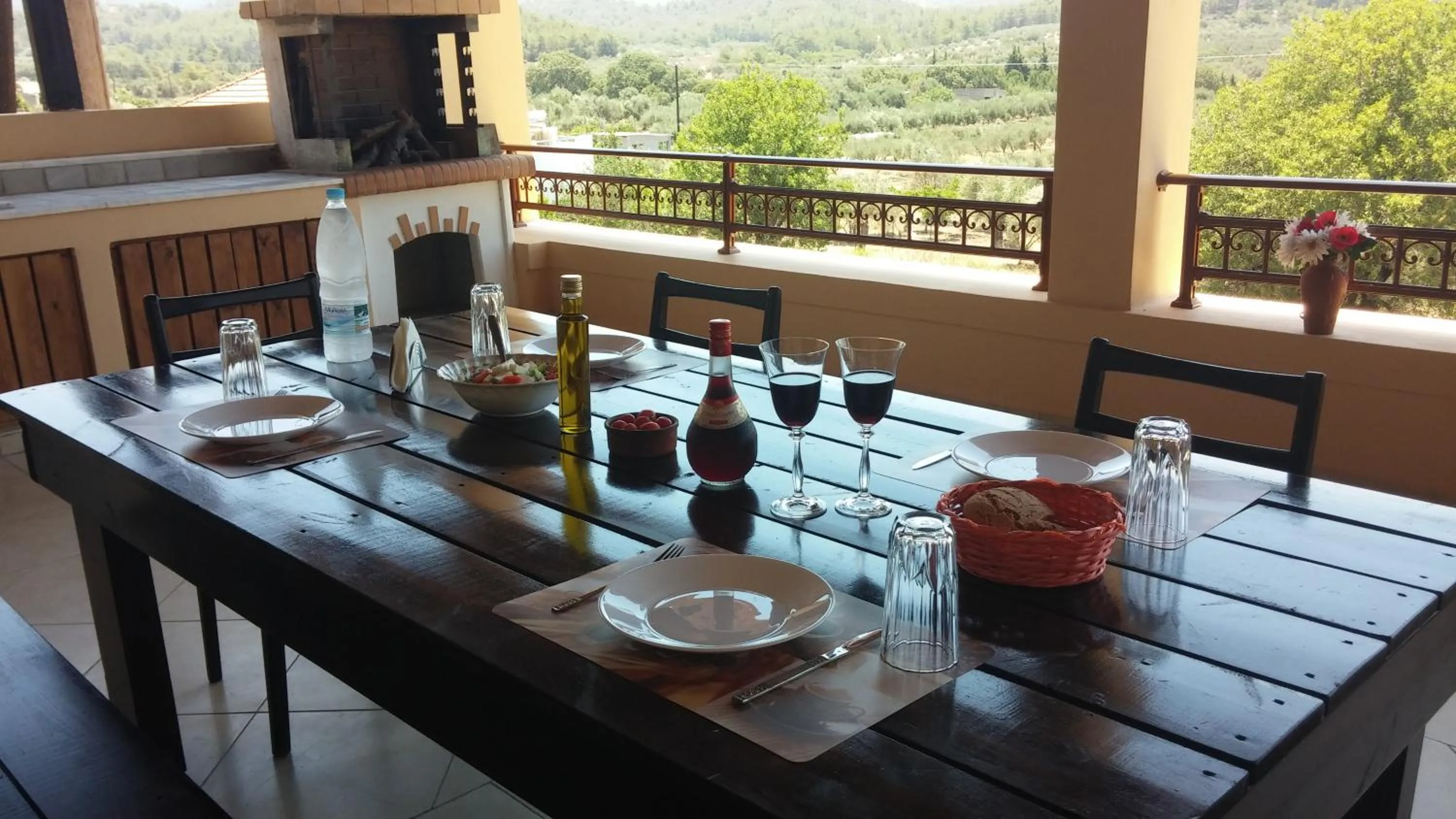 Property building in Theologos Traditional House