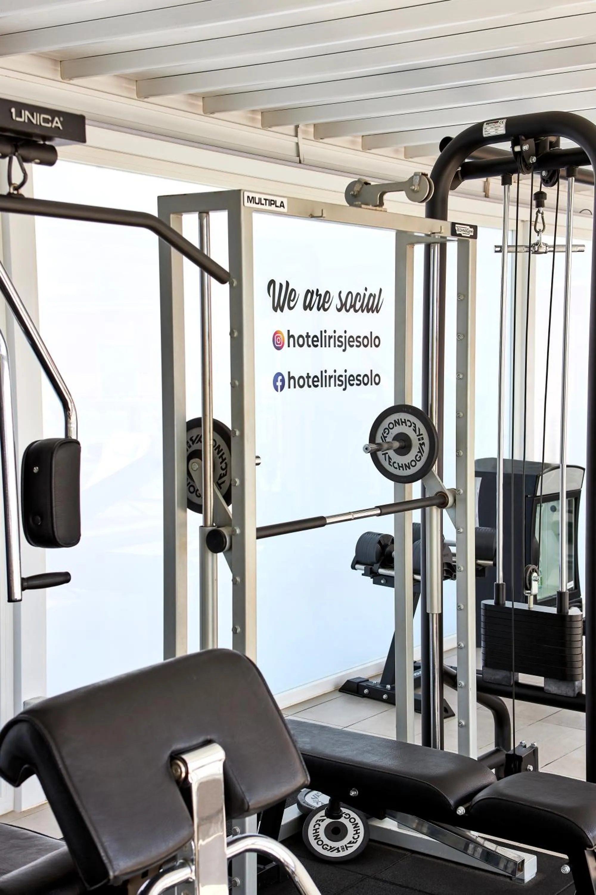 Fitness centre/facilities in Hotel Iris Jesolo
