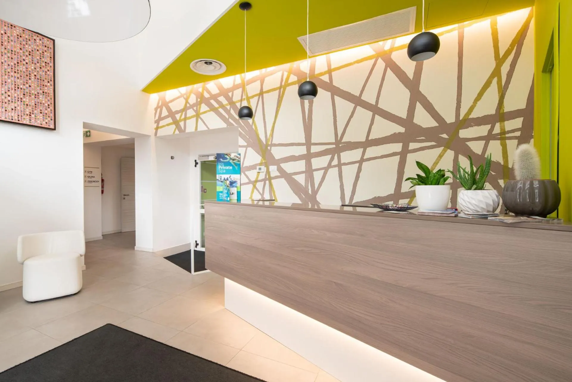 Lobby or reception in Hotel Iris Jesolo