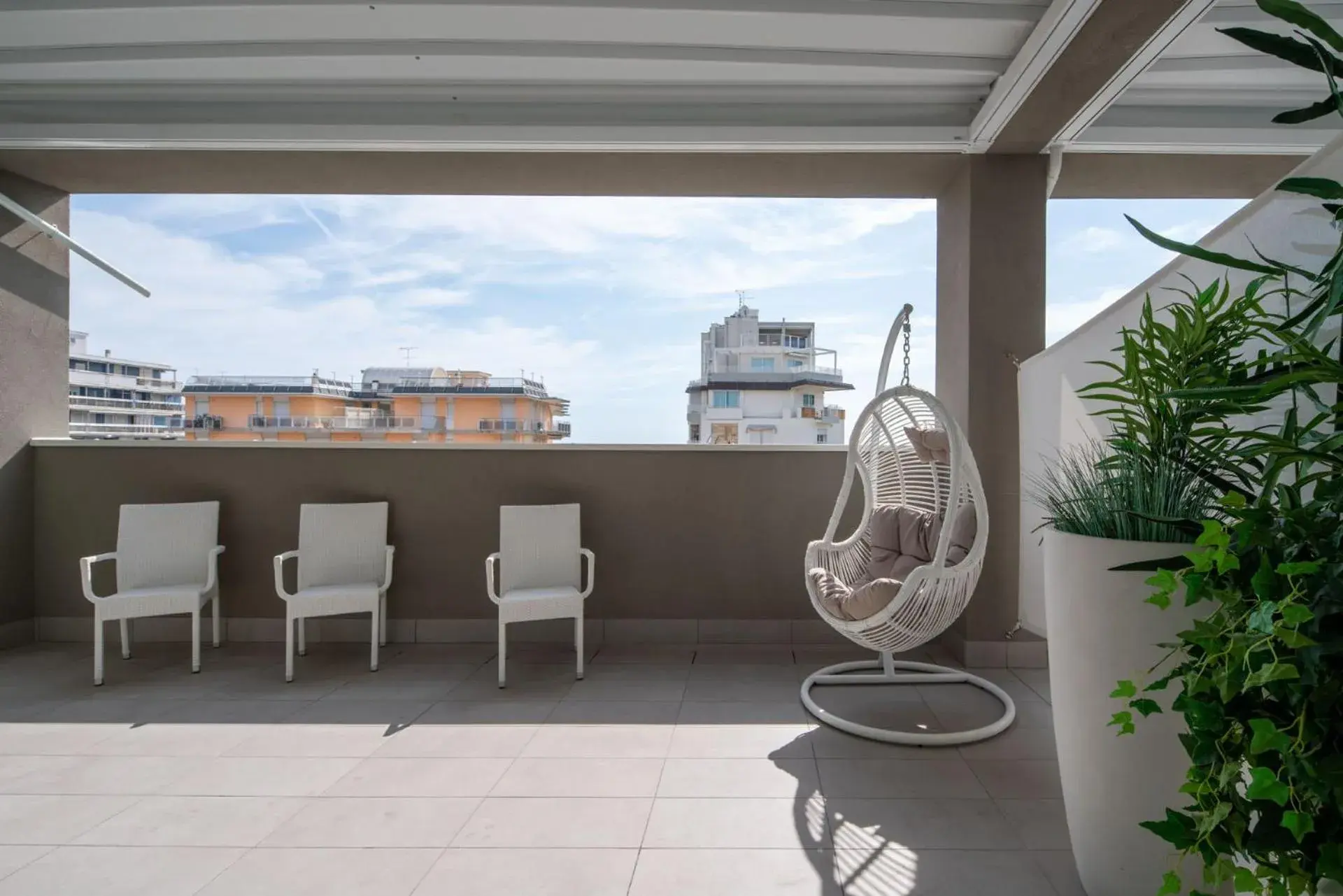 Balcony/Terrace in Hotel Iris ***S