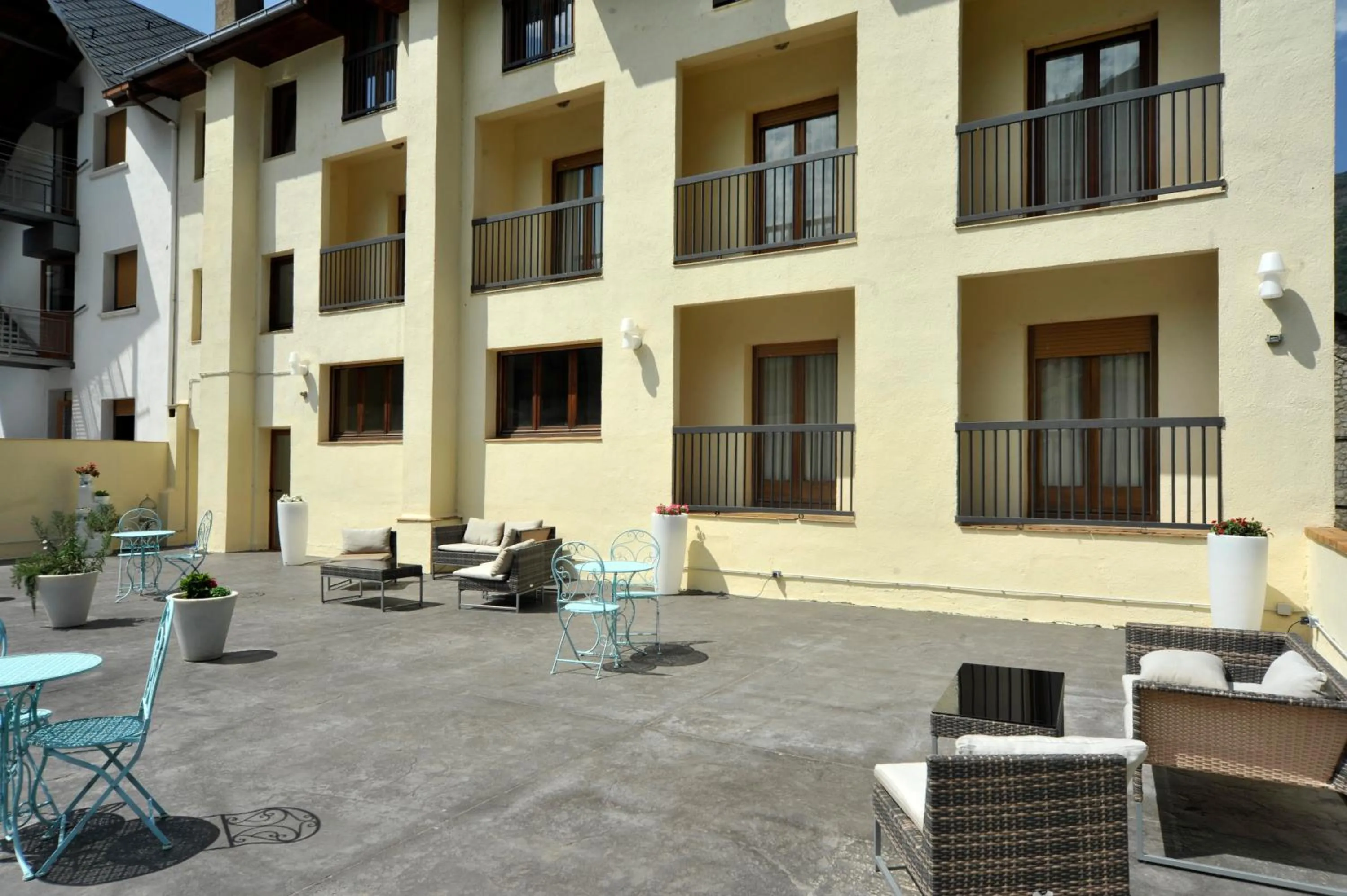 Balcony/Terrace in Hotel Vall d´Aneu