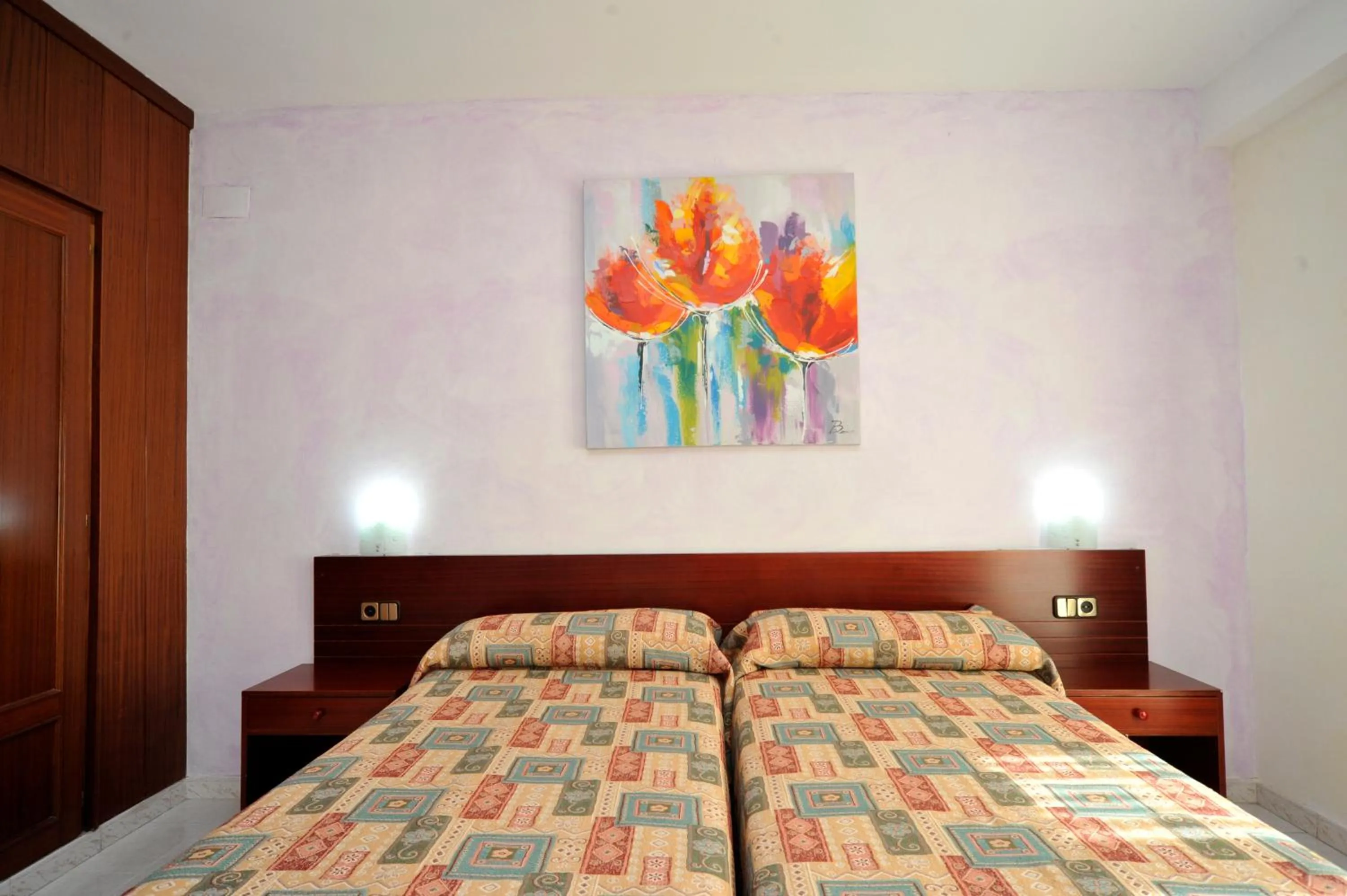 Bed in Hotel Vall d´Aneu
