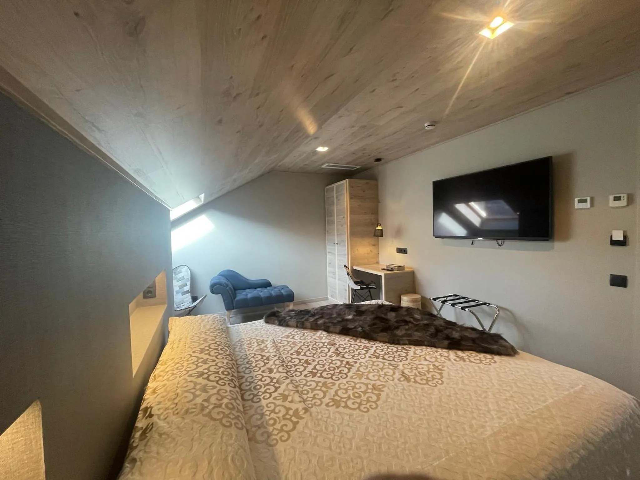 Bed in Hotel Vall d´Aneu