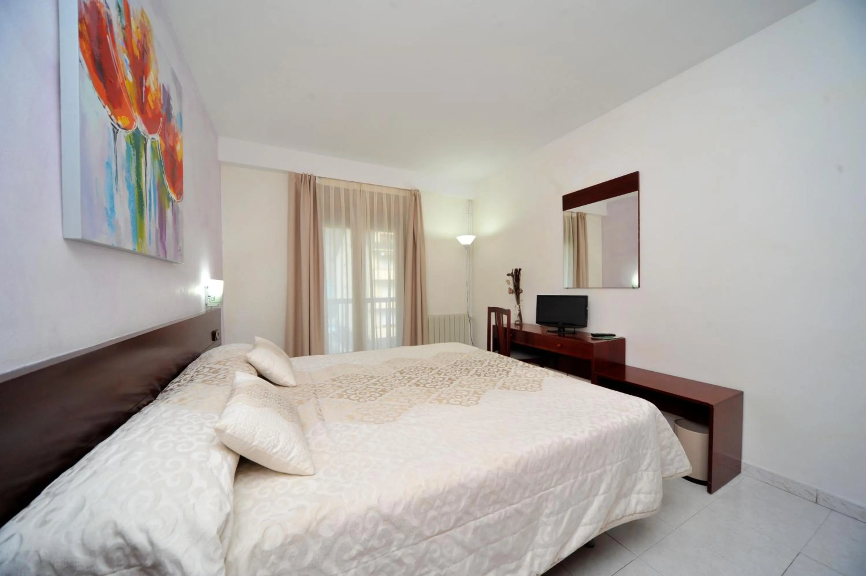 Bed in Hotel Vall d´Aneu
