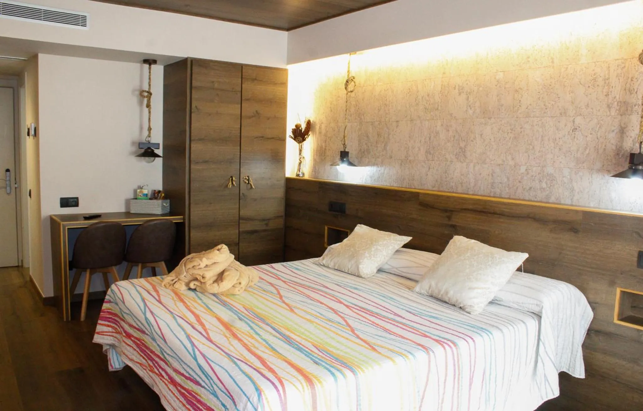 Bed in Hotel Vall d´Aneu