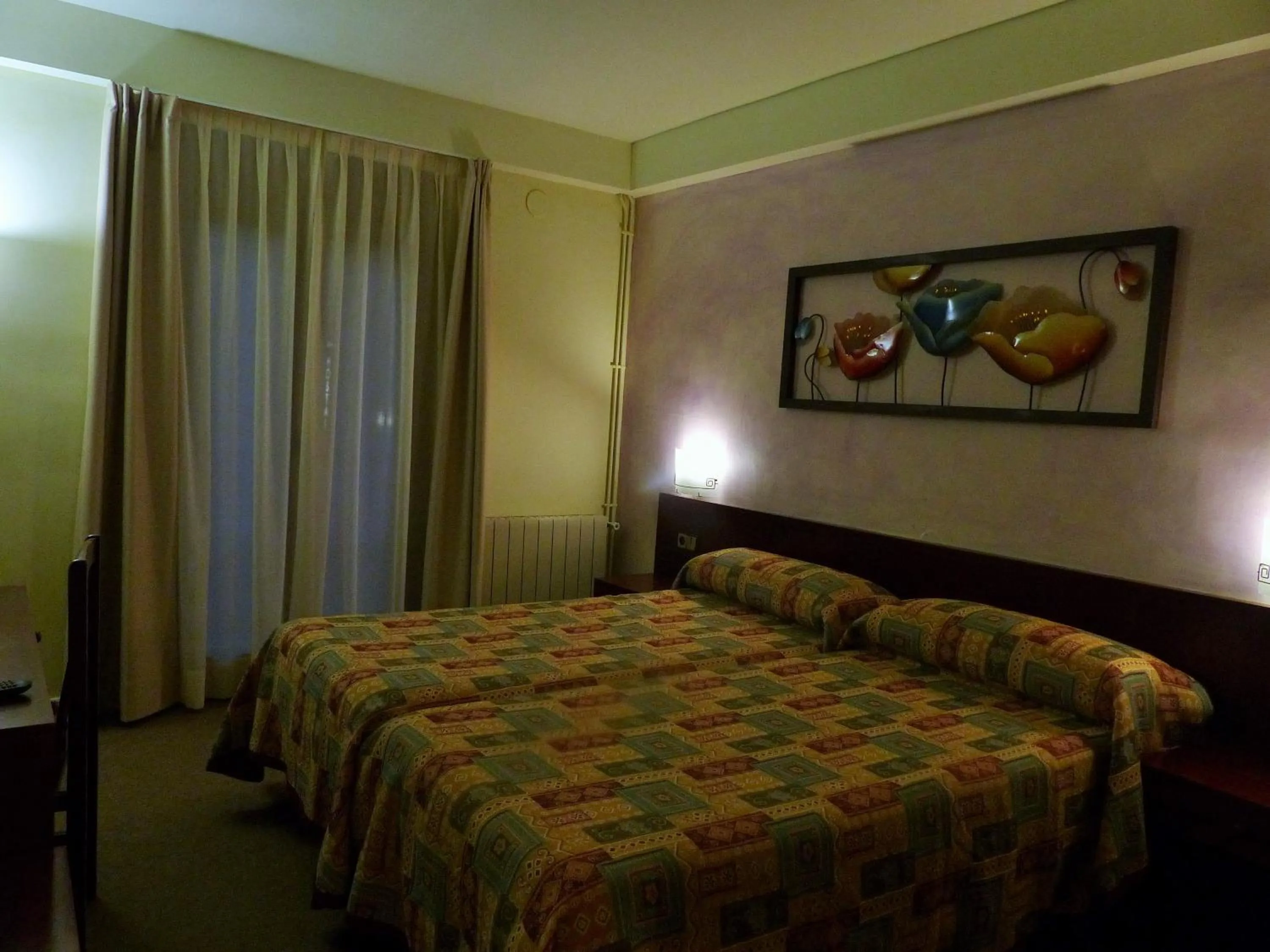 Bed in Hotel Vall d´Aneu