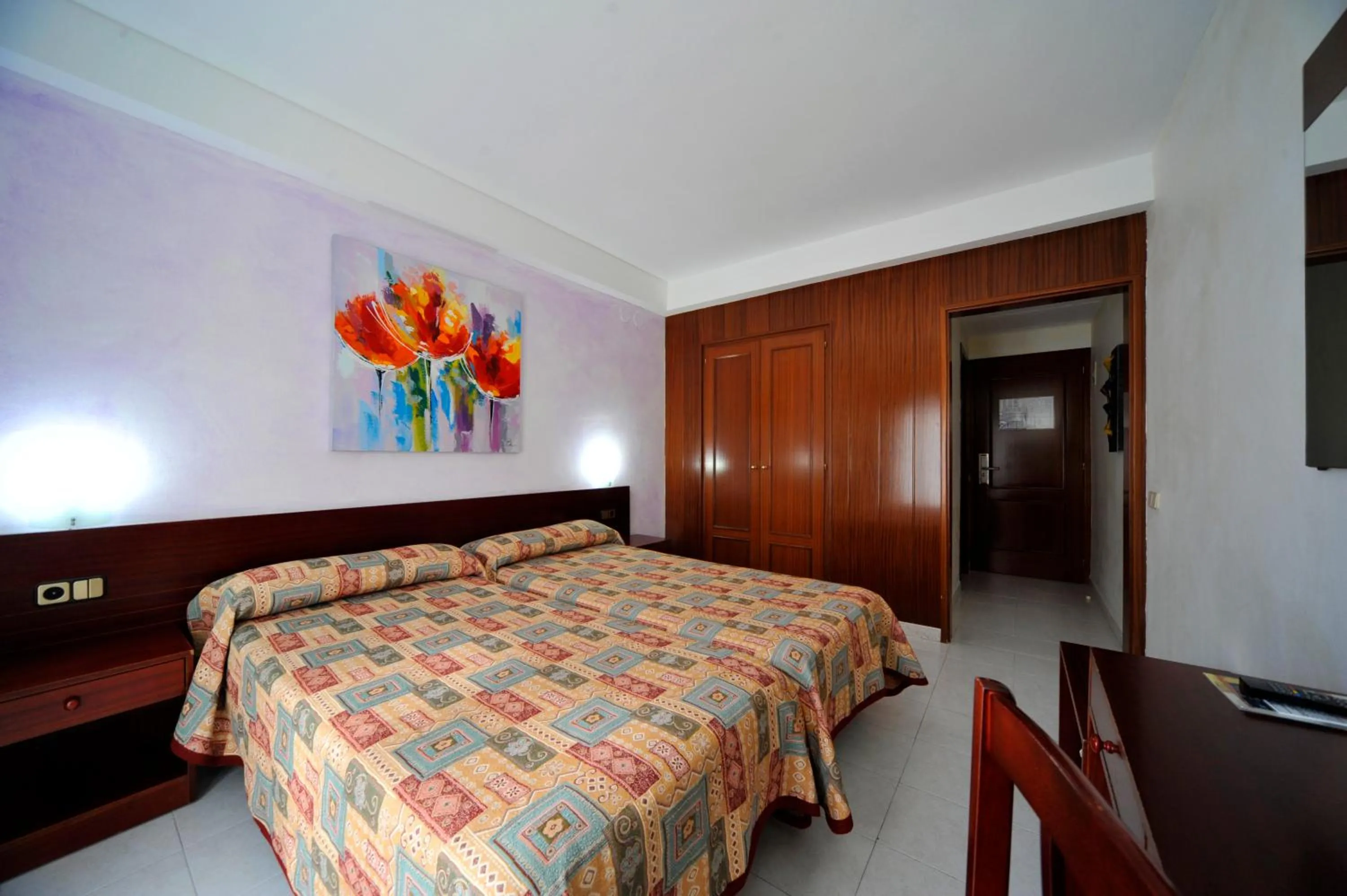 Bed in Hotel Vall d´Aneu