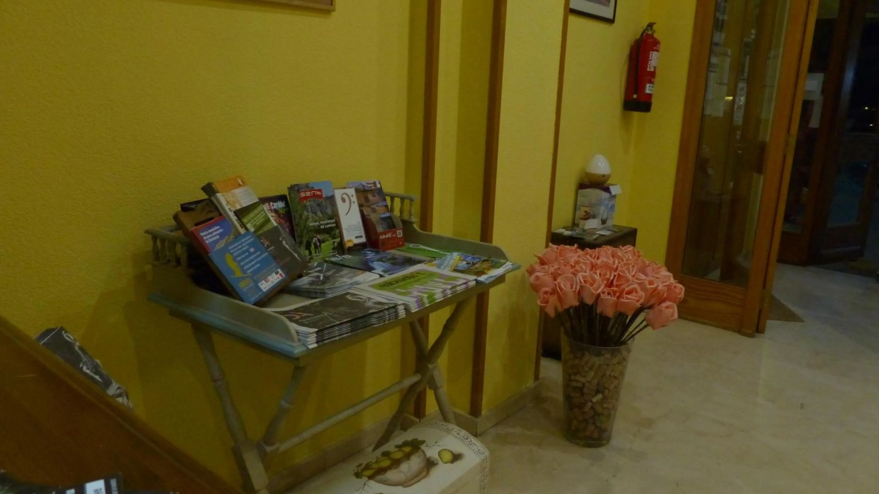 Lobby or reception in Hotel Vall d´Aneu