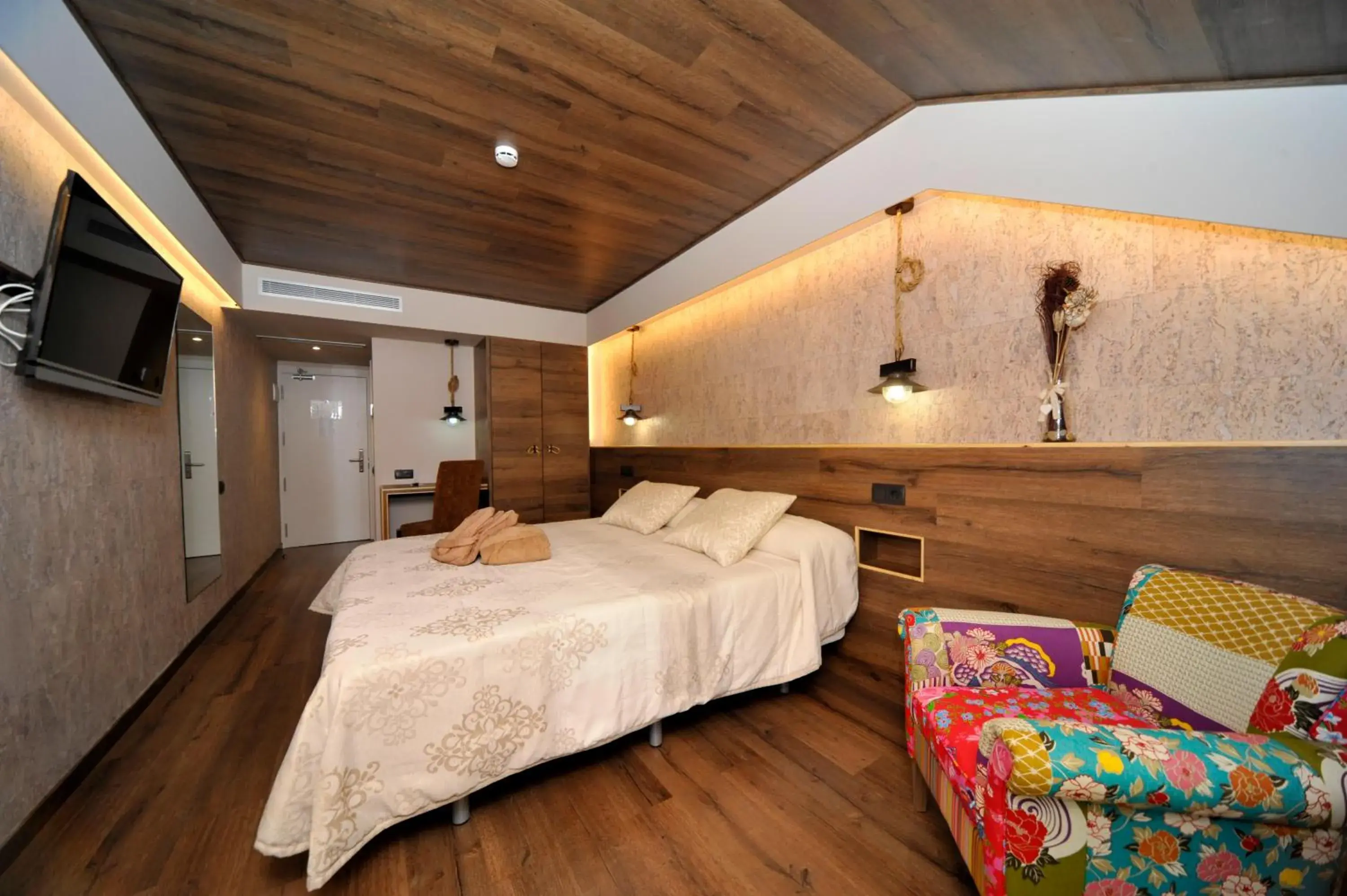 Superior Queen Room in Hotel Vall d´Aneu Superior Queen Room in Hotel Vall d´Aneu