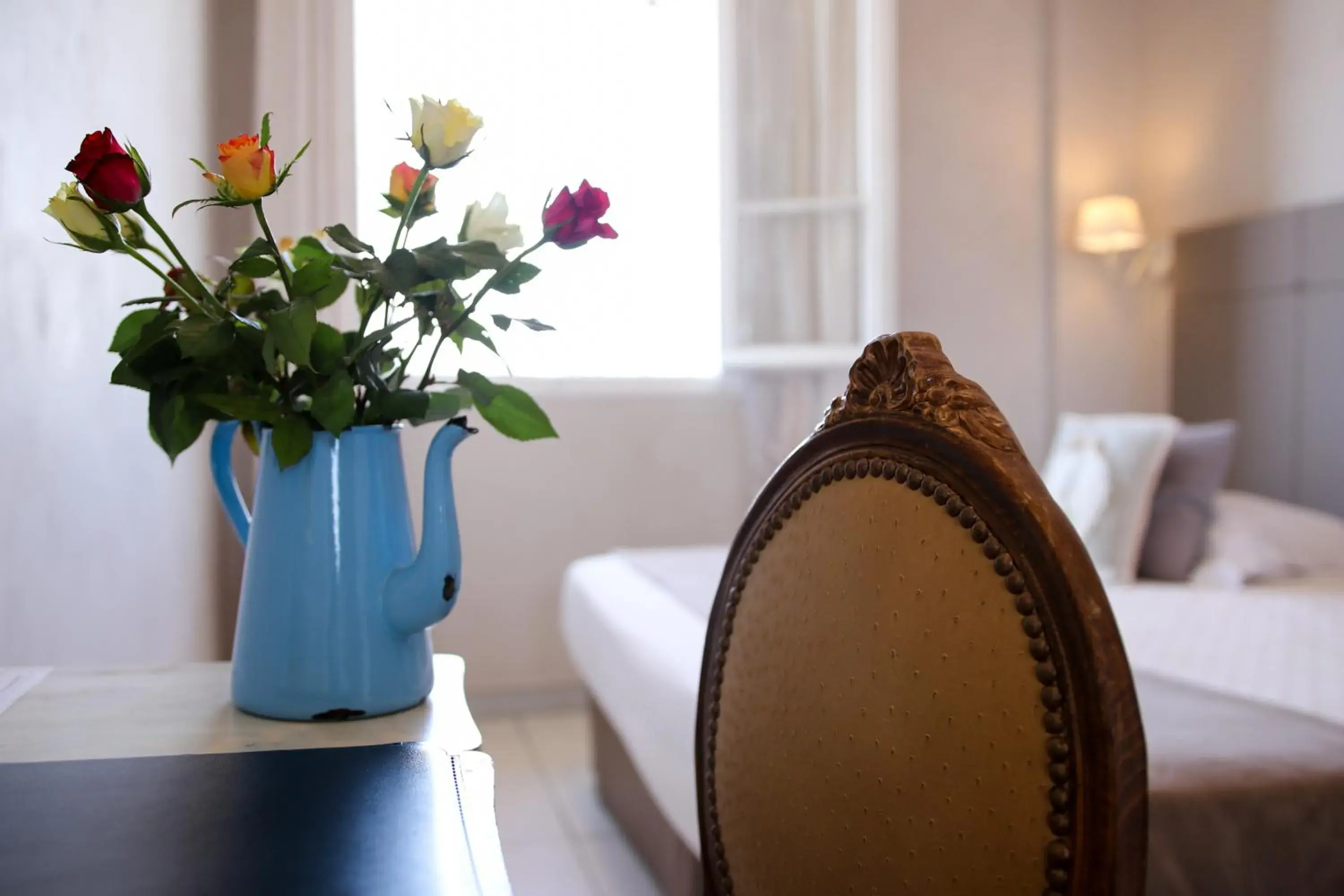 Decorative detail, Bed in Le Panoramic Boutique Hôtel