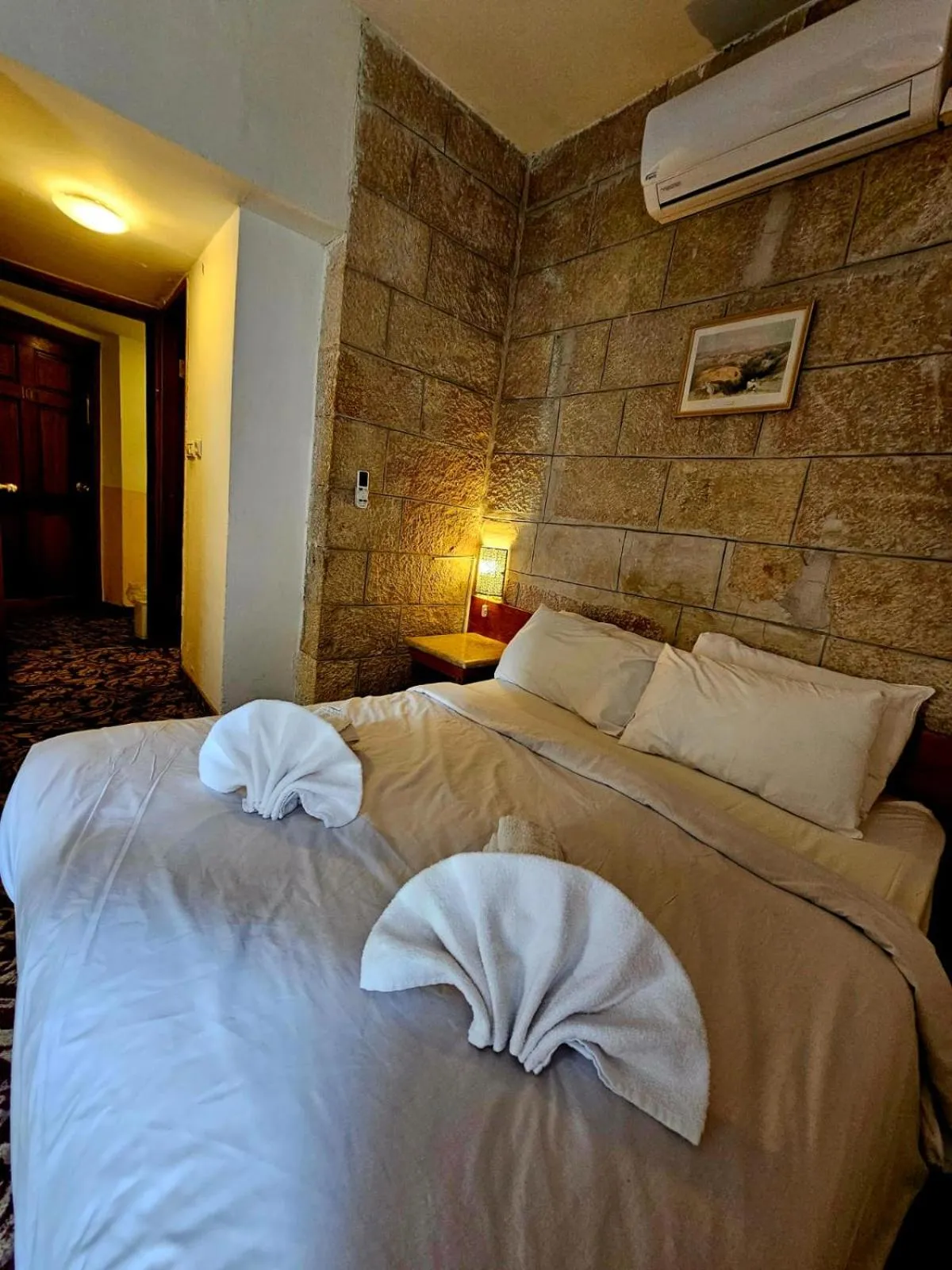 Bed in Zion Hotel