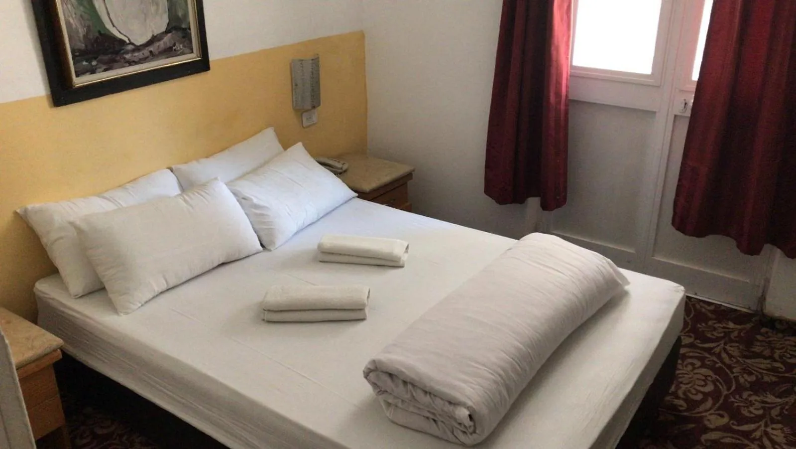 Bed in Zion Hotel