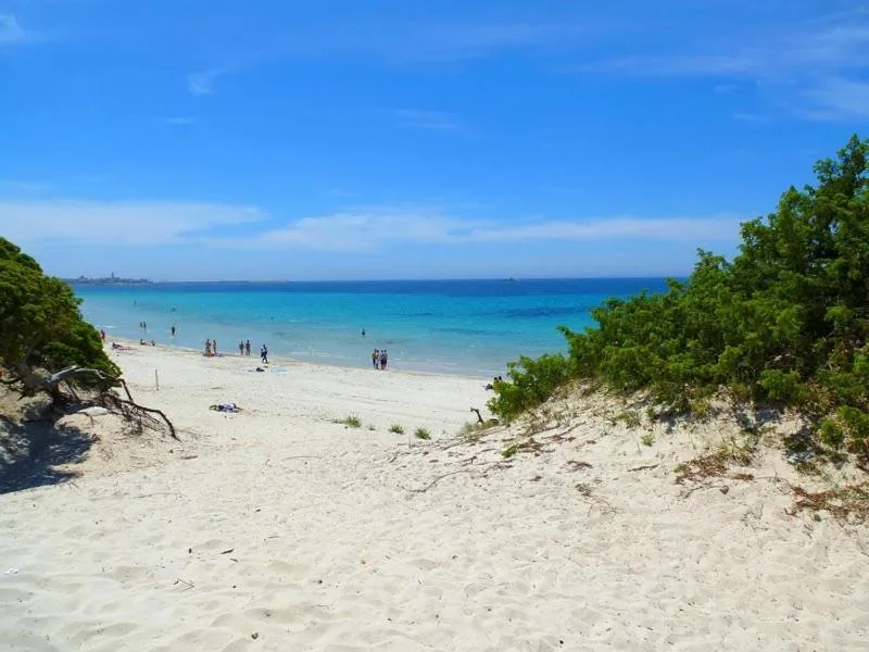 Beach in Rocca Pinta Guest House
