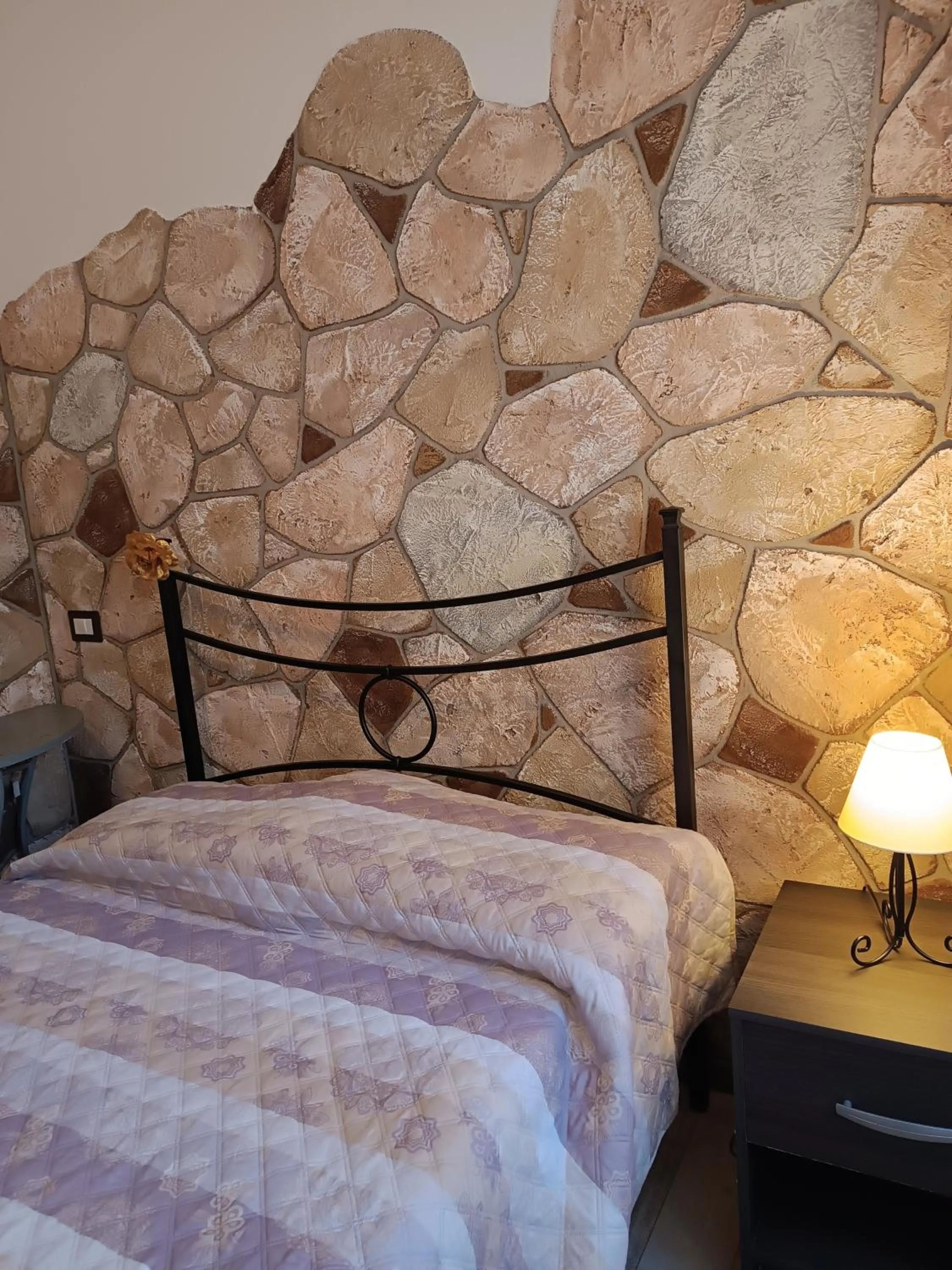 Bed in Rocca Pinta Guest House