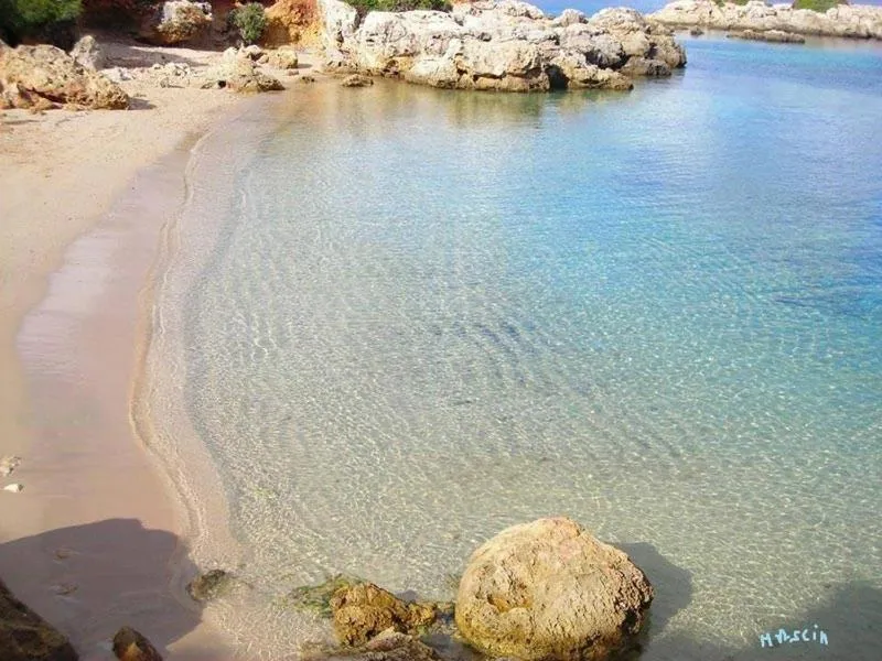 Beach in Rocca Pinta Guest House