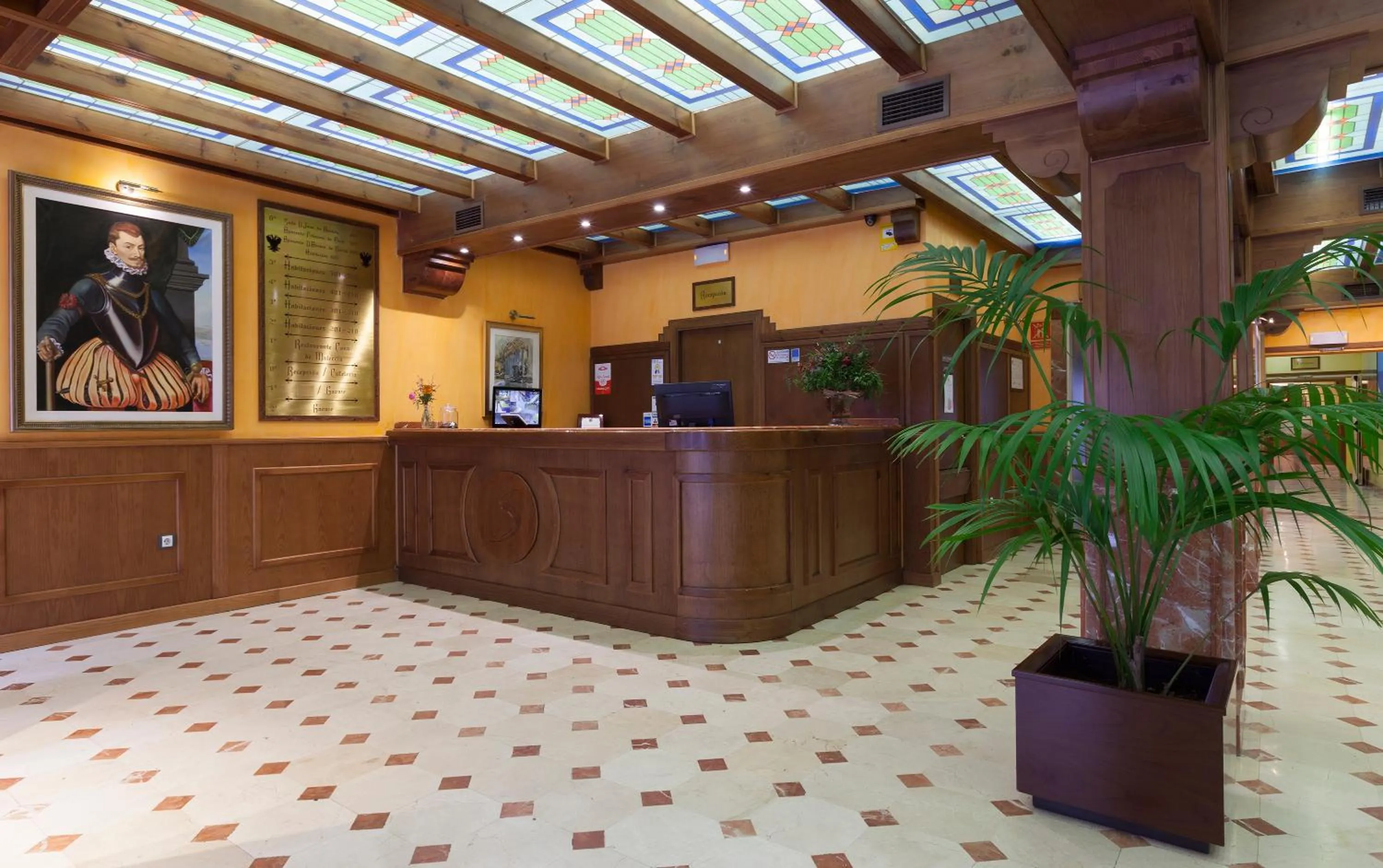 Lobby or reception in Agora Juan de Austria