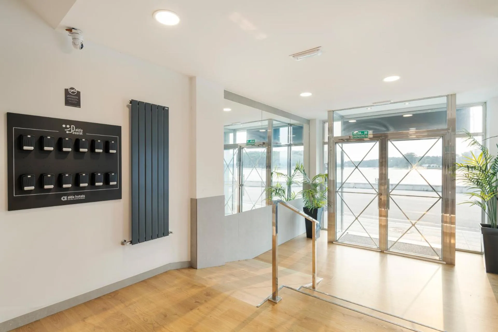 Lobby or reception in Hotel Alda Vía Norte