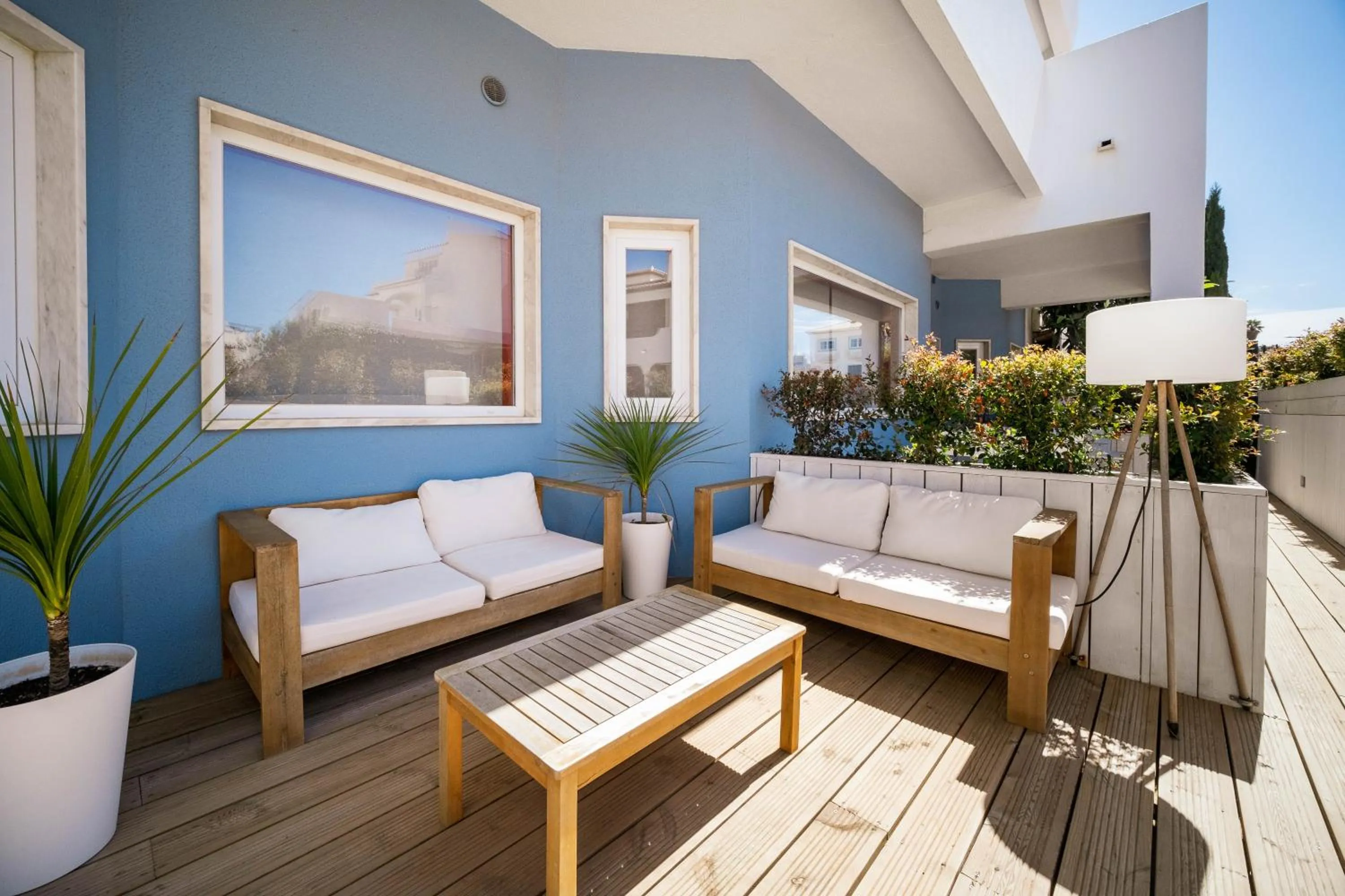 Balcony/Terrace in Casa Azul Sagres - Rooms & Apartments