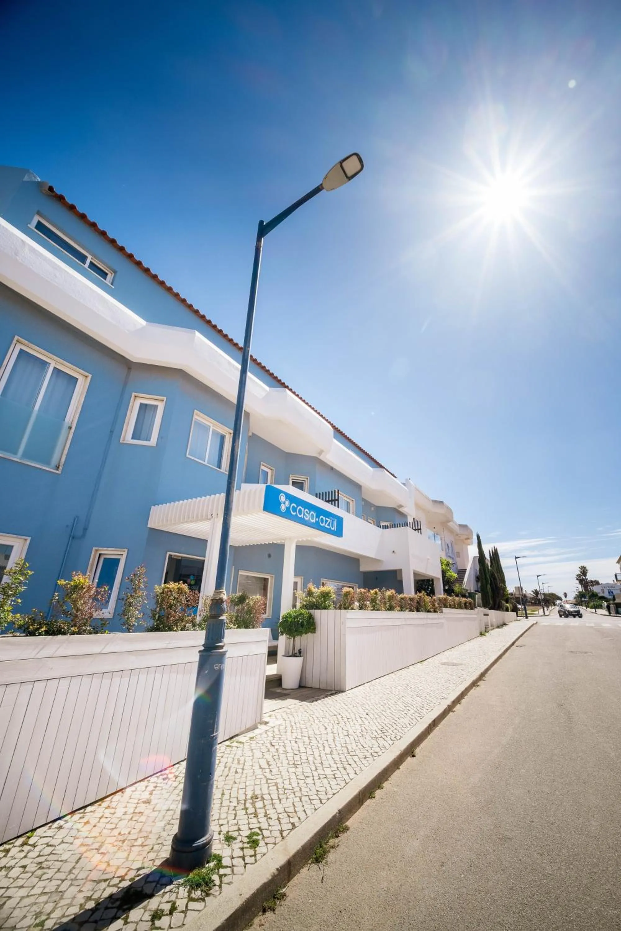 Facade/entrance in Casa Azul Sagres - Rooms & Apartments