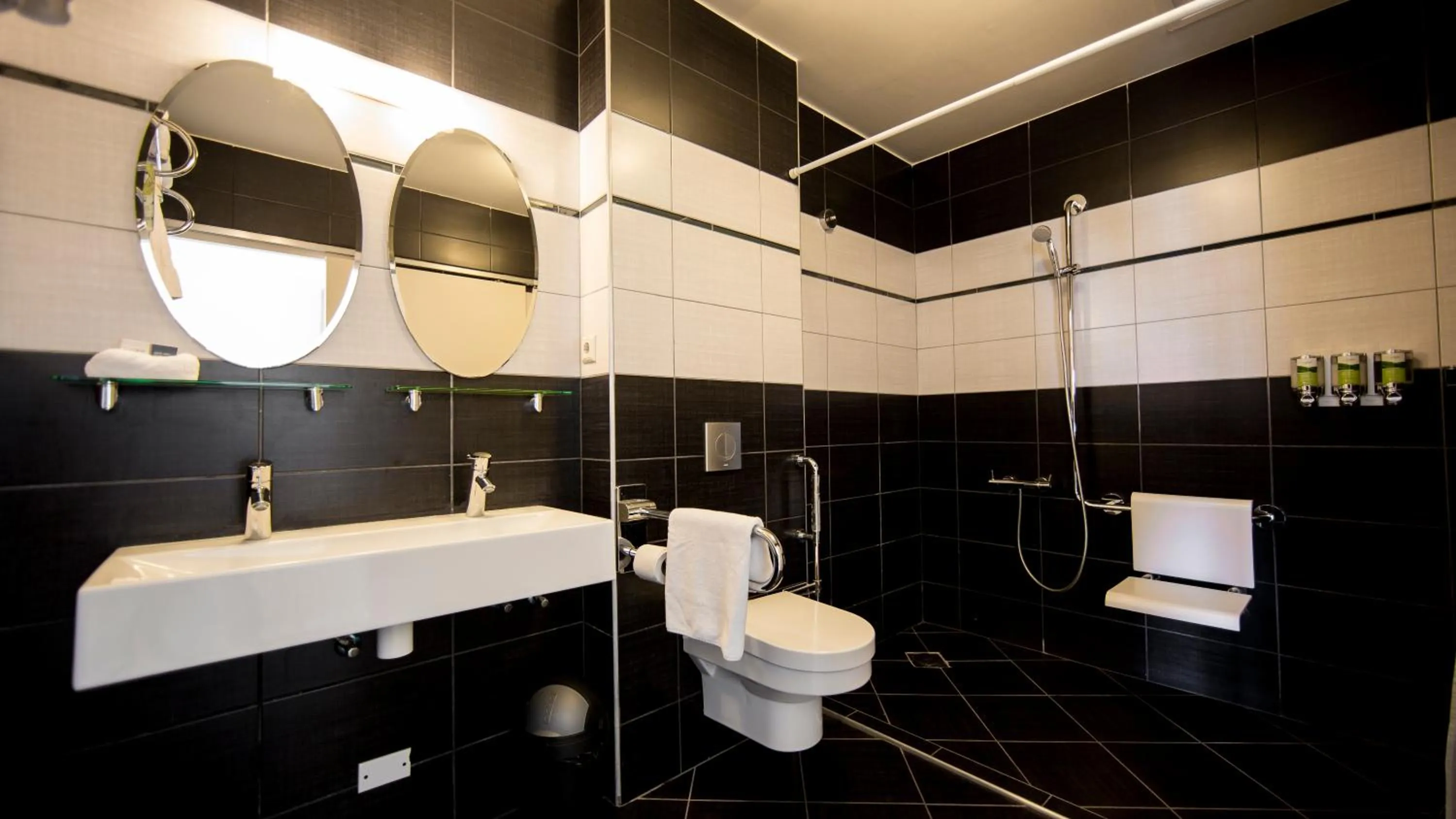 Shower in Dolphin Suites & Wellness Curacao