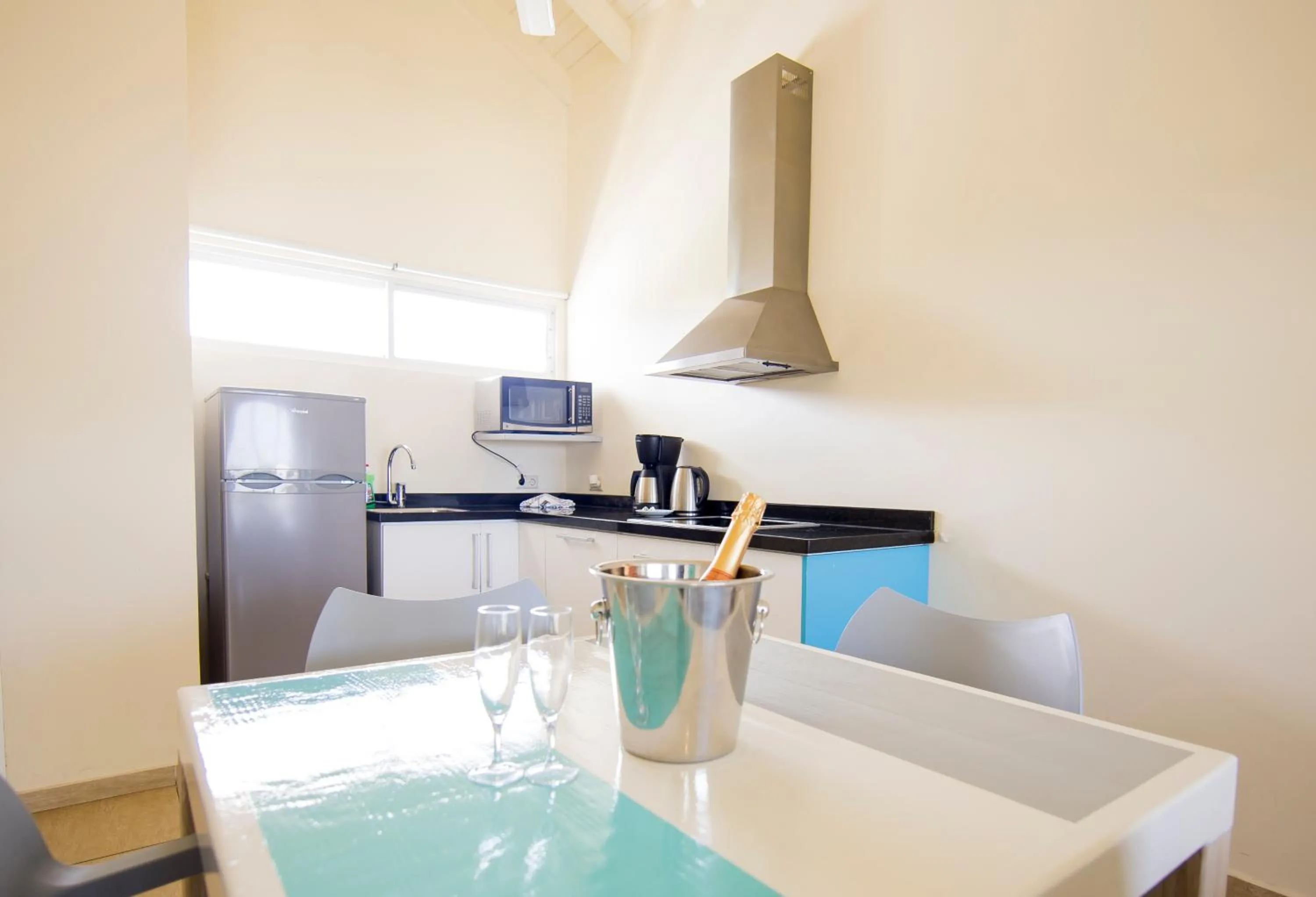 Kitchen or kitchenette in Dolphin Suites & Wellness Curacao