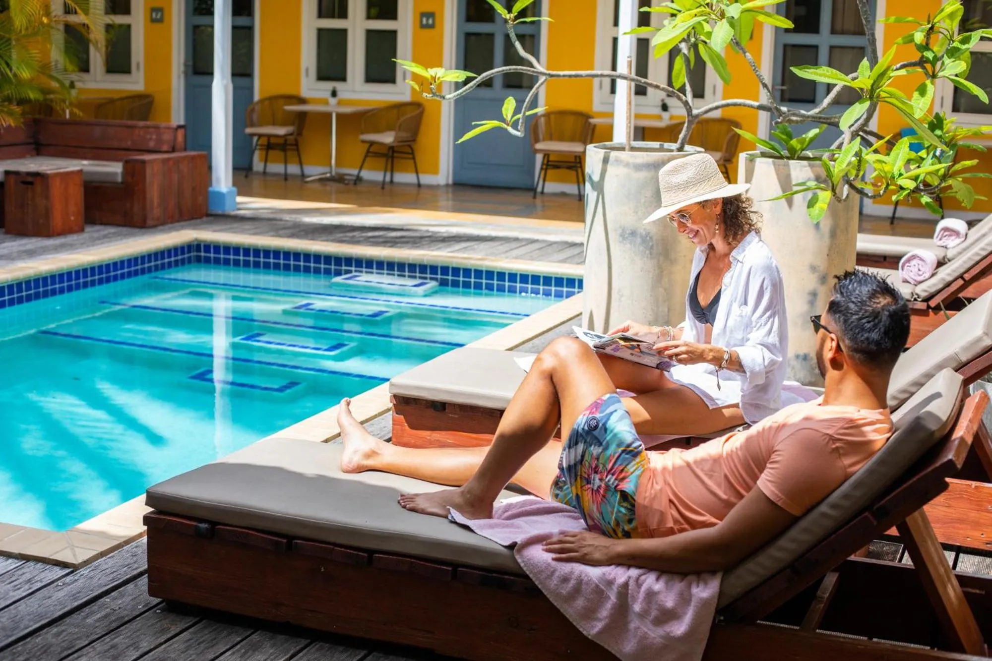 Swimming pool in Boutique Hotel 't Klooster