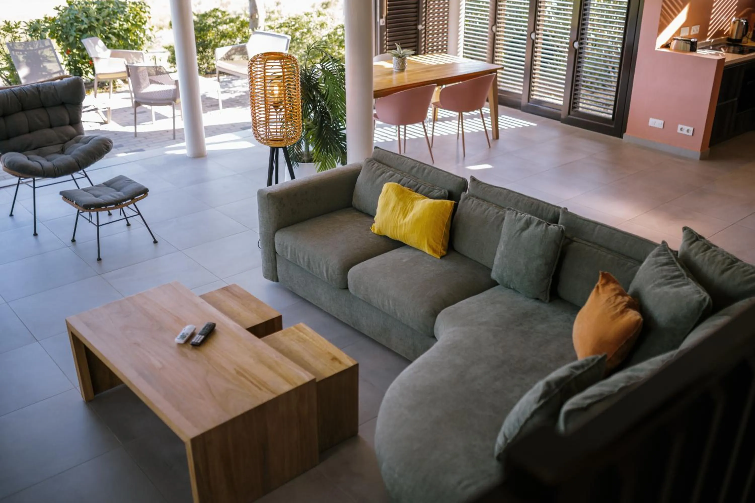 Living room in Blue Bay Curaçao Golf & Beach Resort