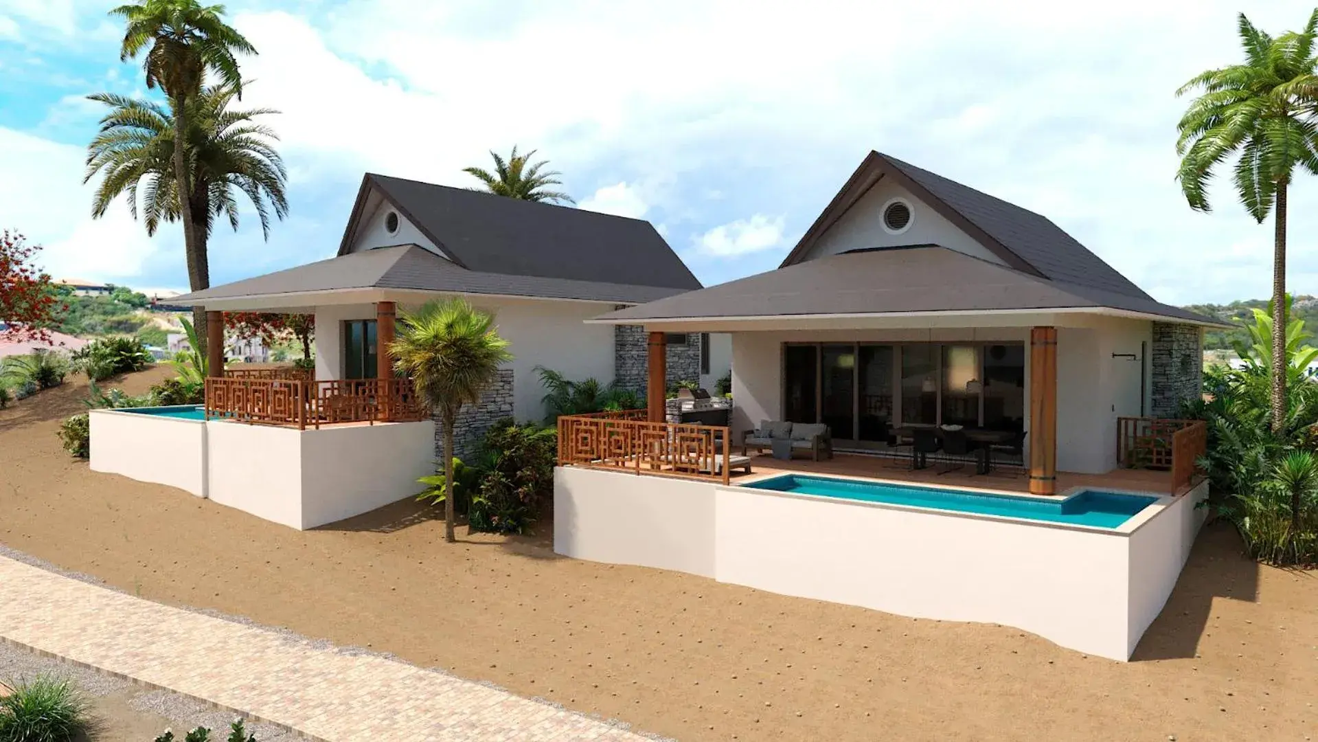 Property building in Blue Bay Curaçao Golf & Beach Resort Property building in Blue Bay Curaçao Golf & Beach Resort