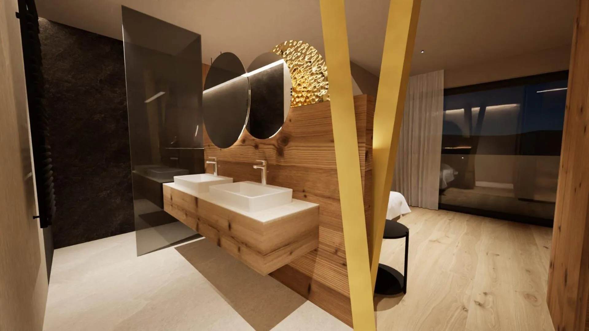 Bathroom in Hotel Alpenrose