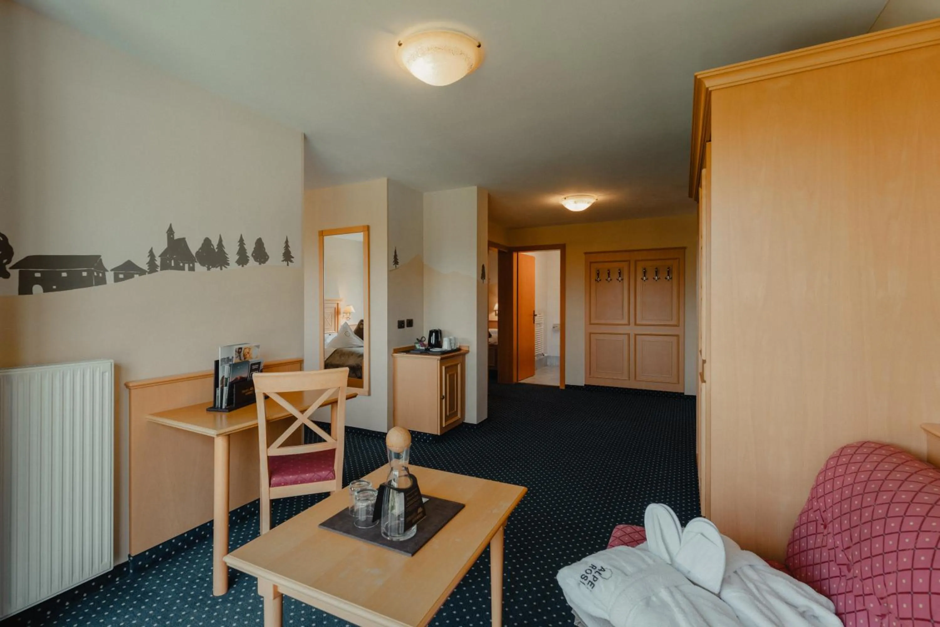 Living room in Hotel Alpenrose